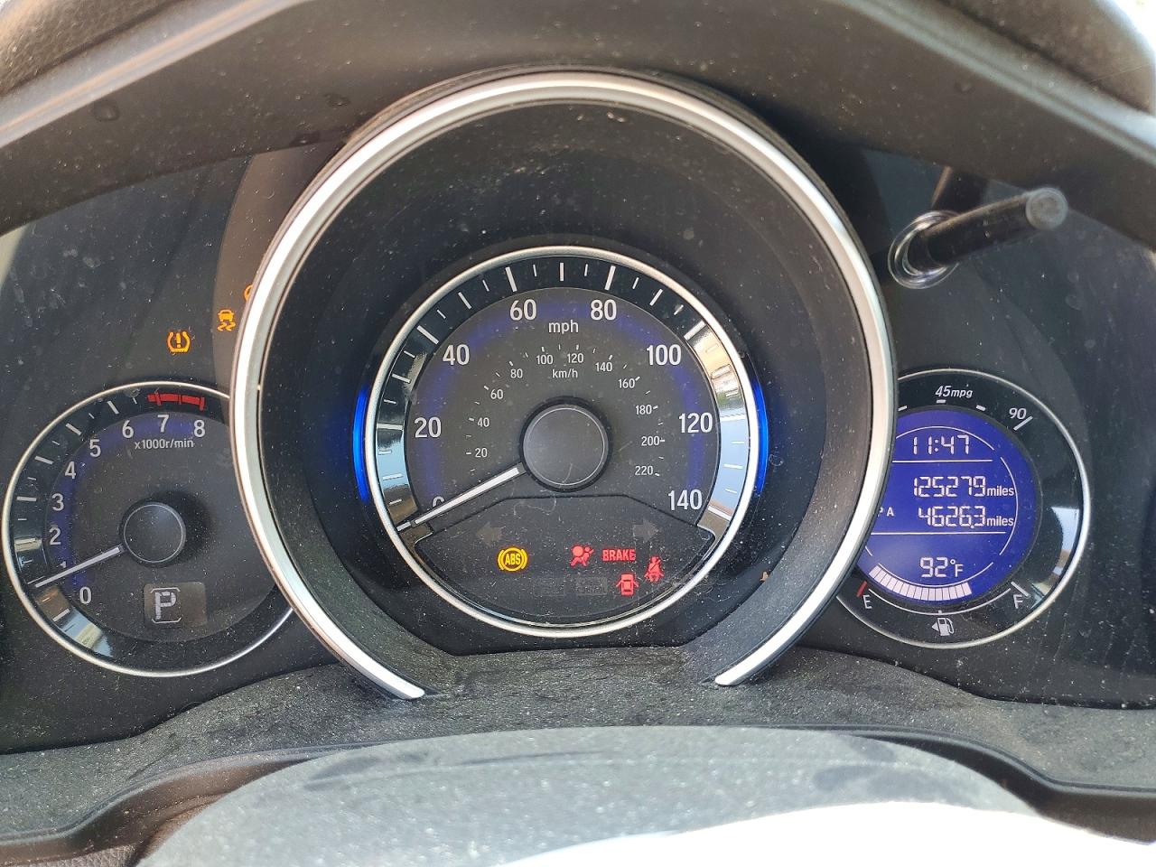 2015 Honda Fit Ex Gray vin: 3HGGK5H81FM733763