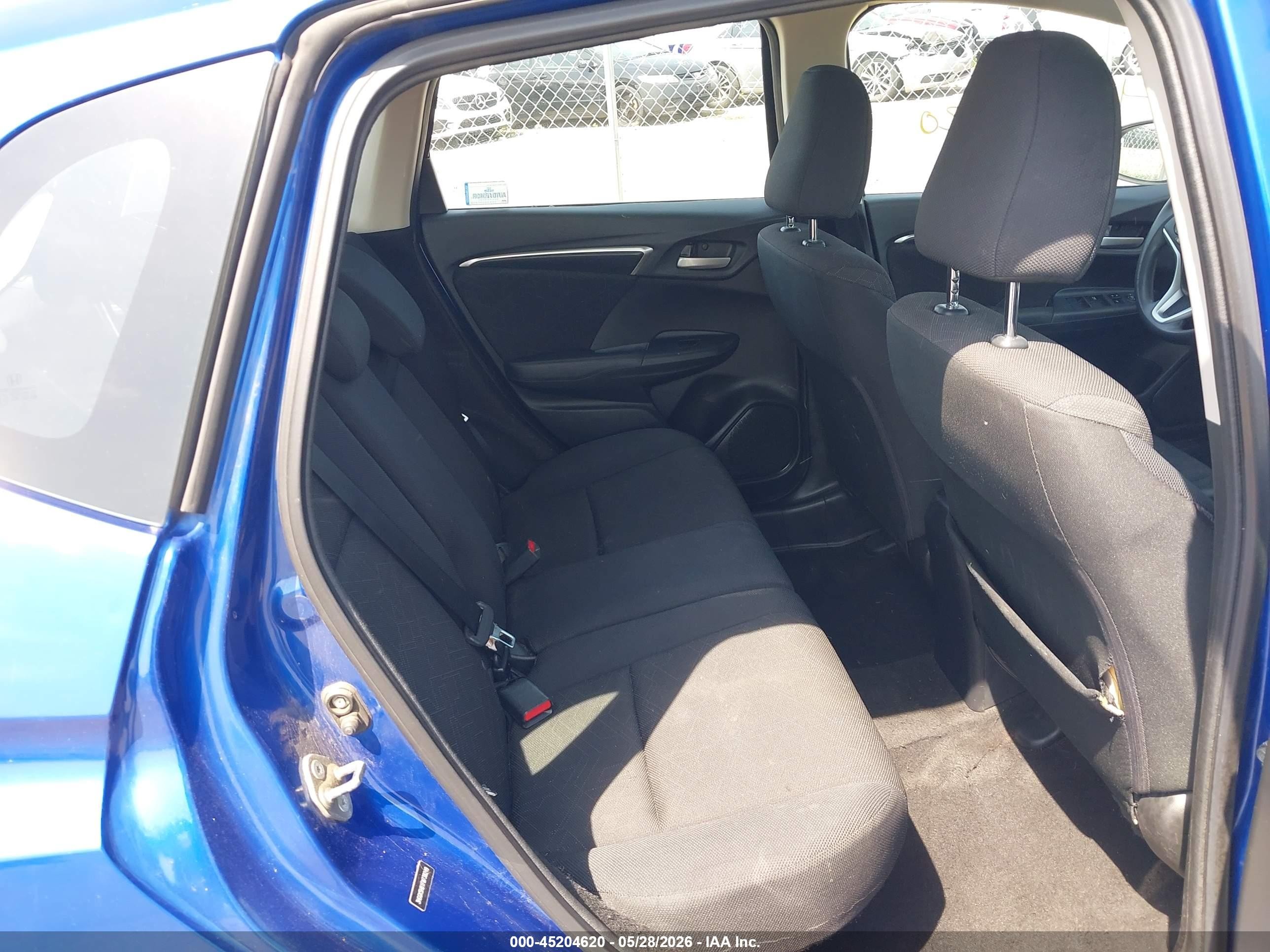 2015 Honda Fit Ex/ex-l Blue vin: 3HGGK5H81FM738249