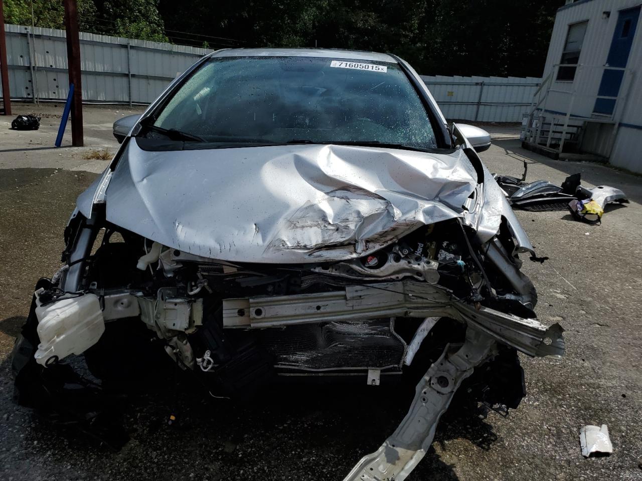 2015 Honda Fit Ex Серебряный vin: 3HGGK5H81FM761062