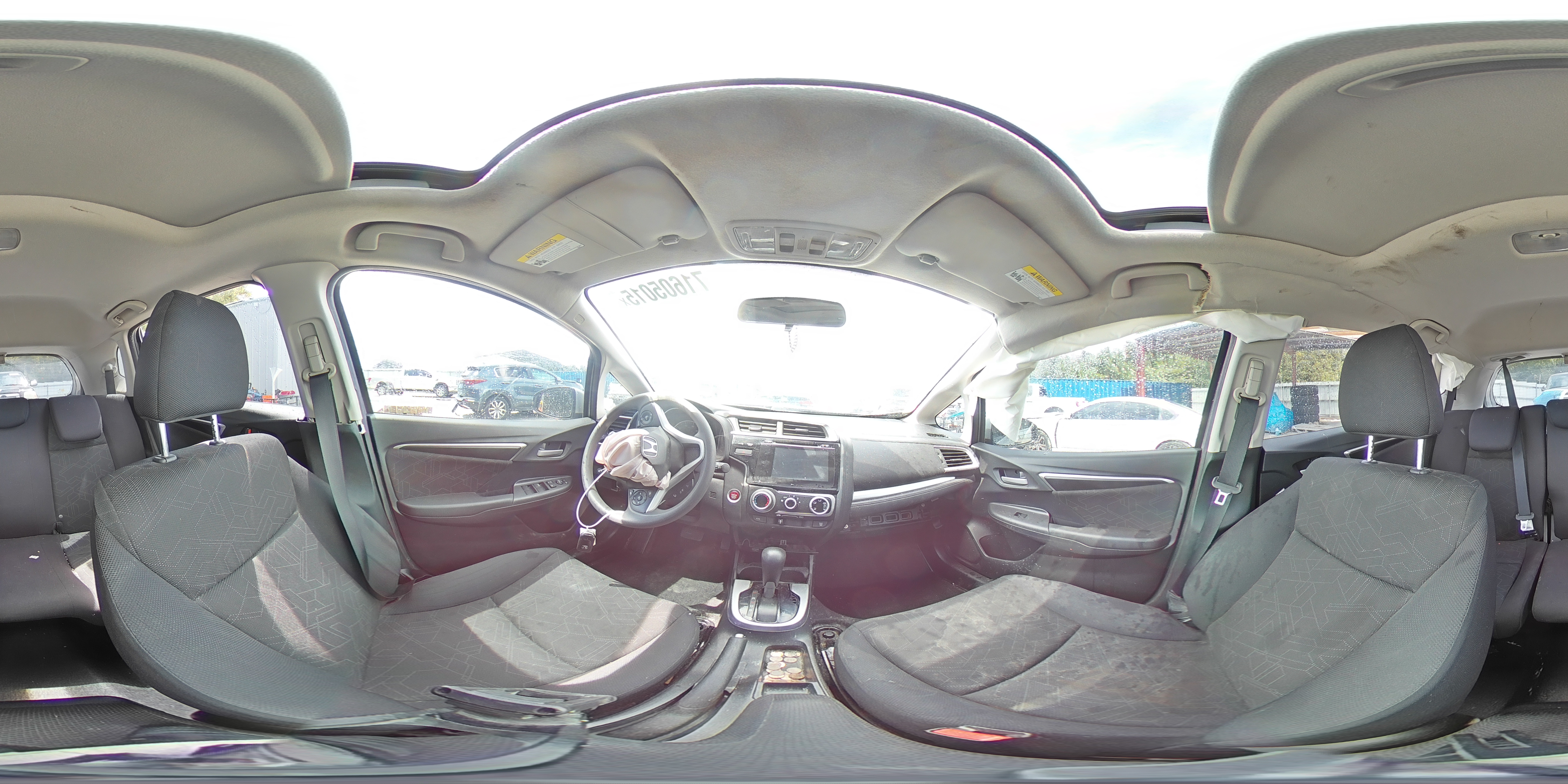 2015 Honda Fit Ex Серебряный vin: 3HGGK5H81FM761062