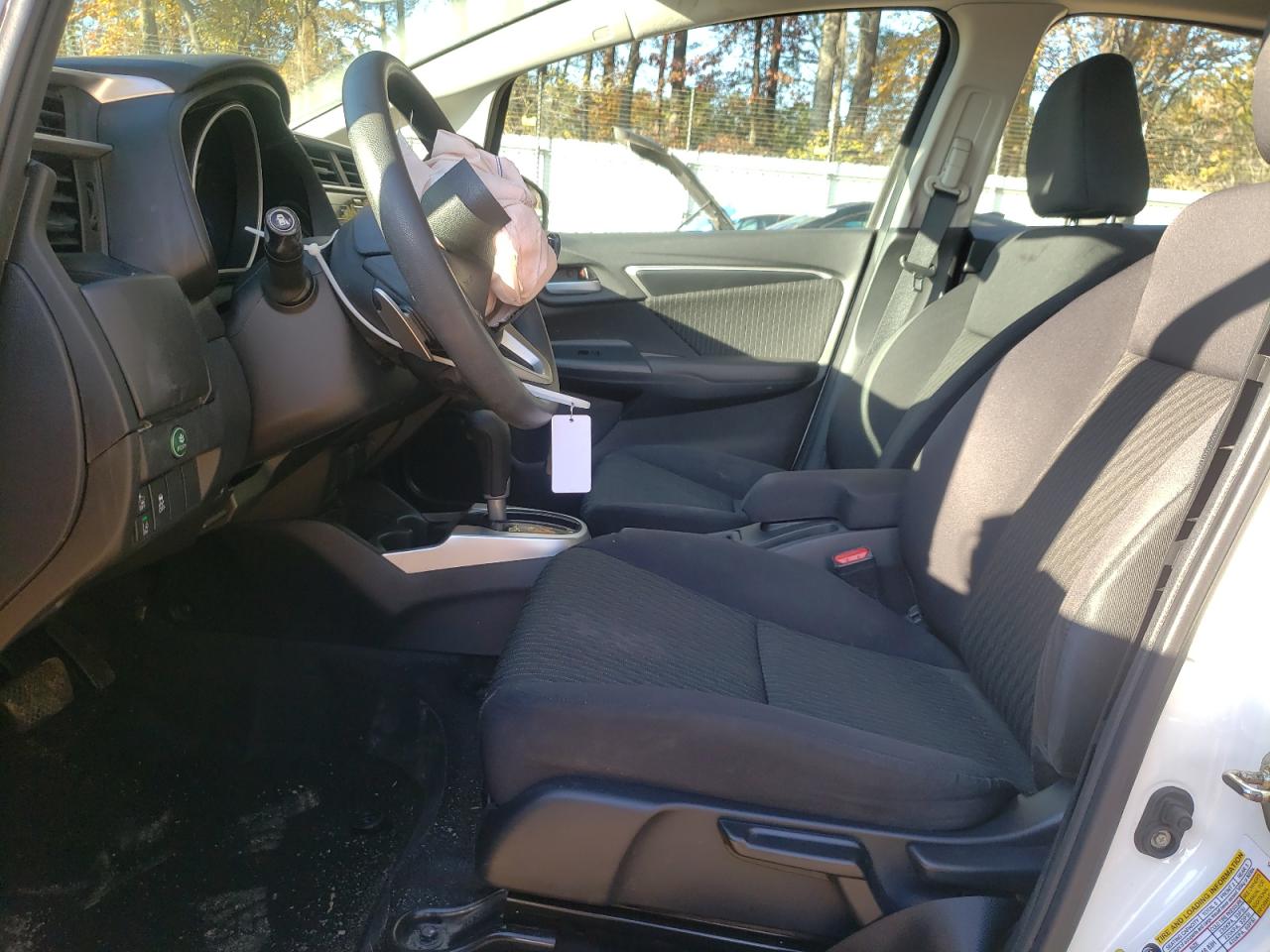 2018 Honda Fit Ex White vin: 3HGGK5H81JM736218