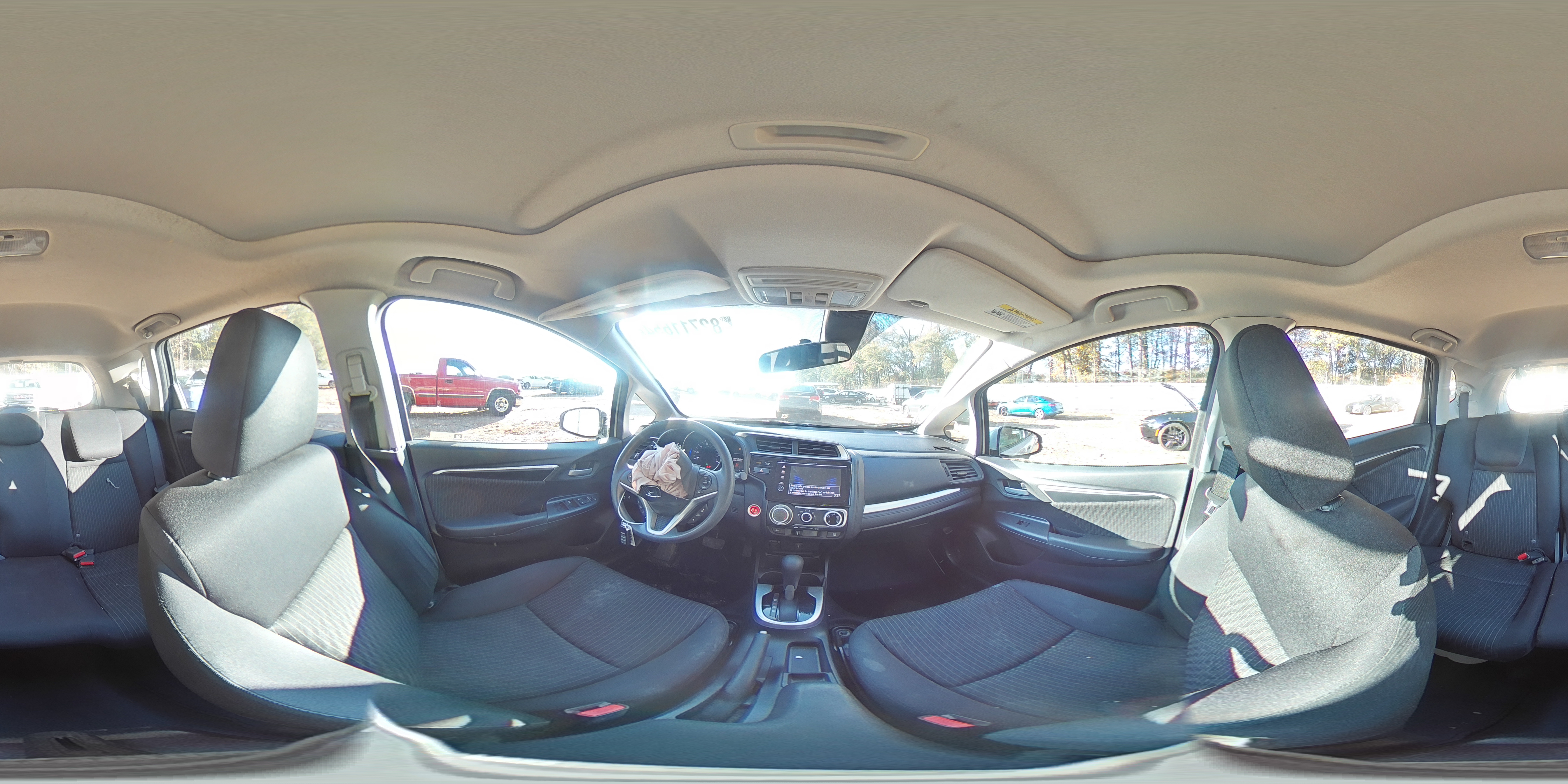 2018 Honda Fit Ex White vin: 3HGGK5H81JM736218