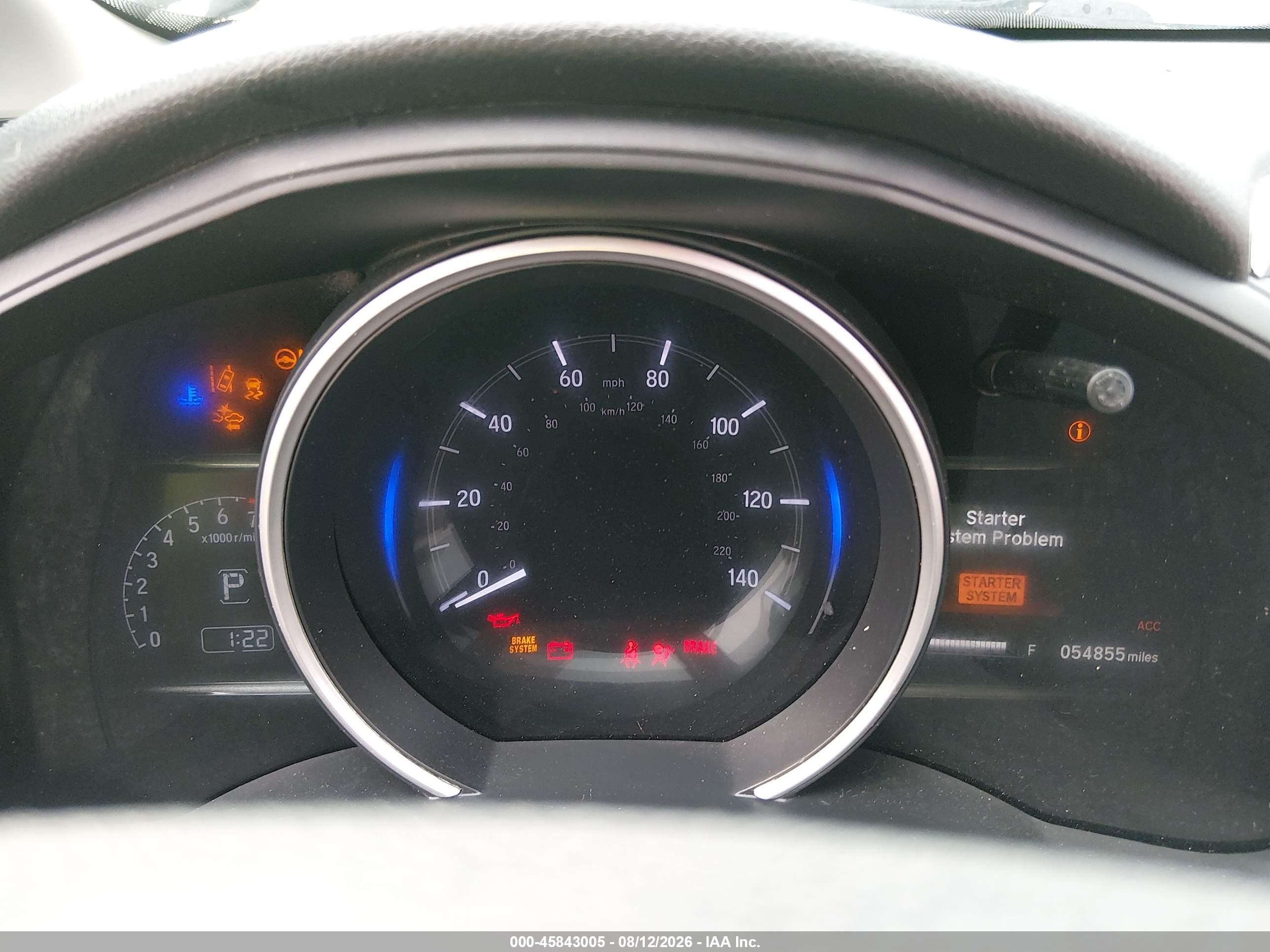 2019 Honda Fit Ex Черный vin: 3HGGK5H81KM748824