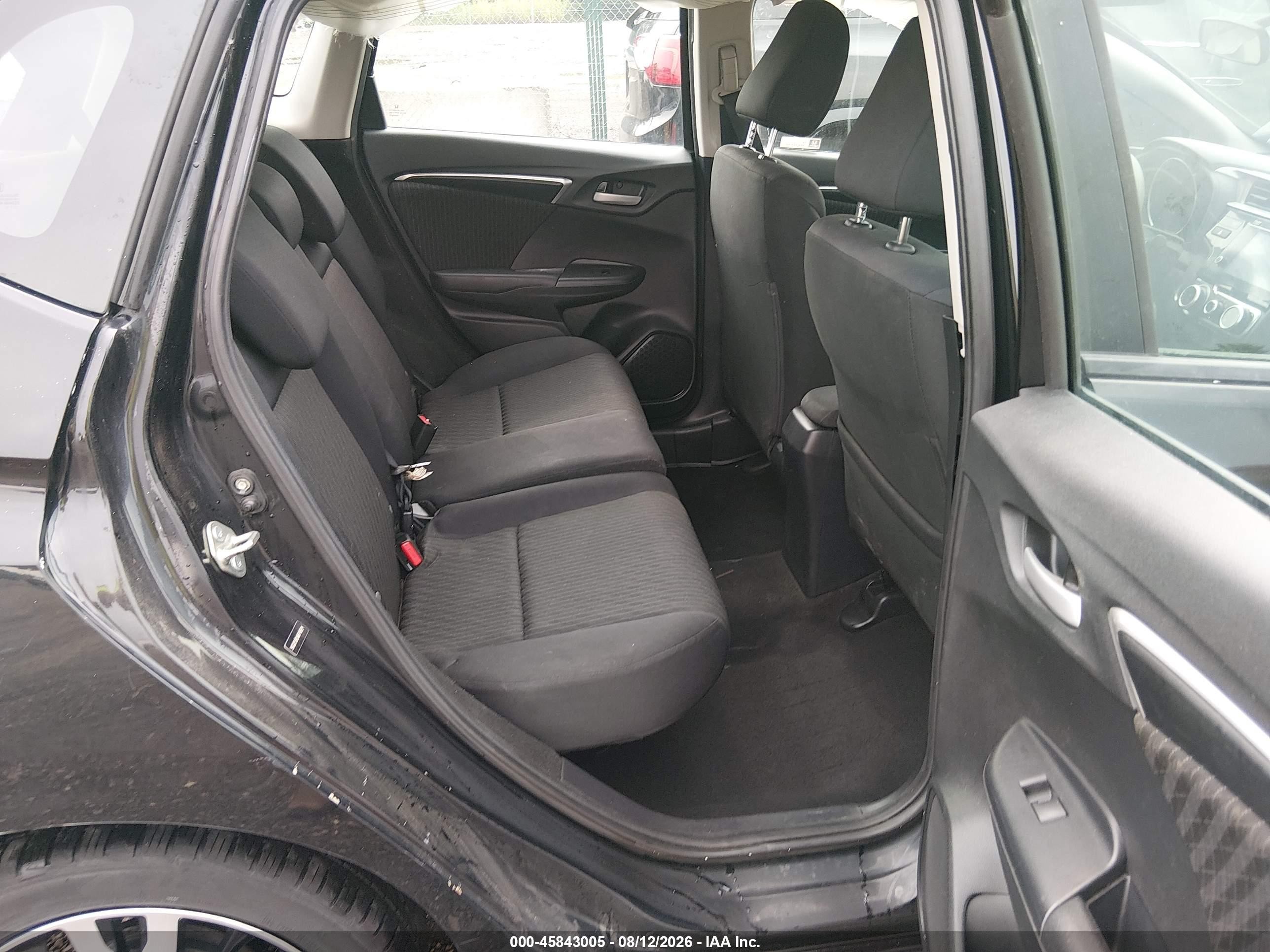 2019 Honda Fit Ex Черный vin: 3HGGK5H81KM748824