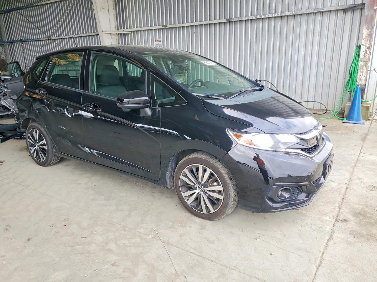 2019 Honda Fit Ex Черный vin: 3HGGK5H81KM752551