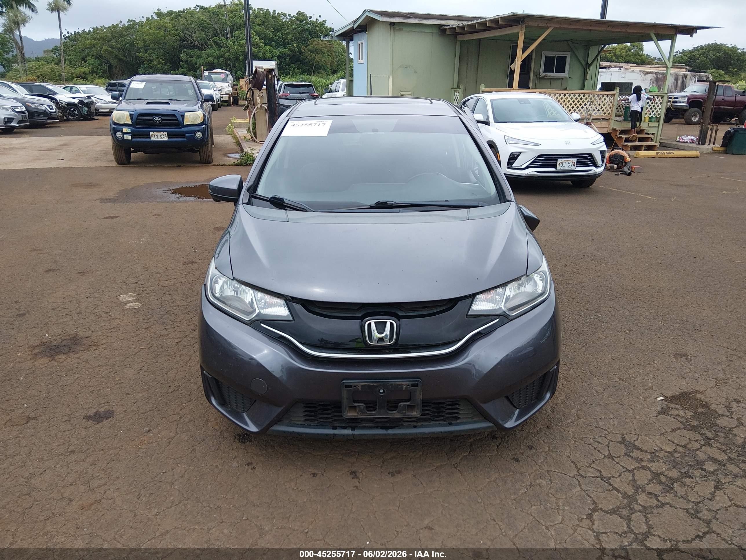 2015 Honda Fit Ex/ex-l Black vin: 3HGGK5H82FM706278