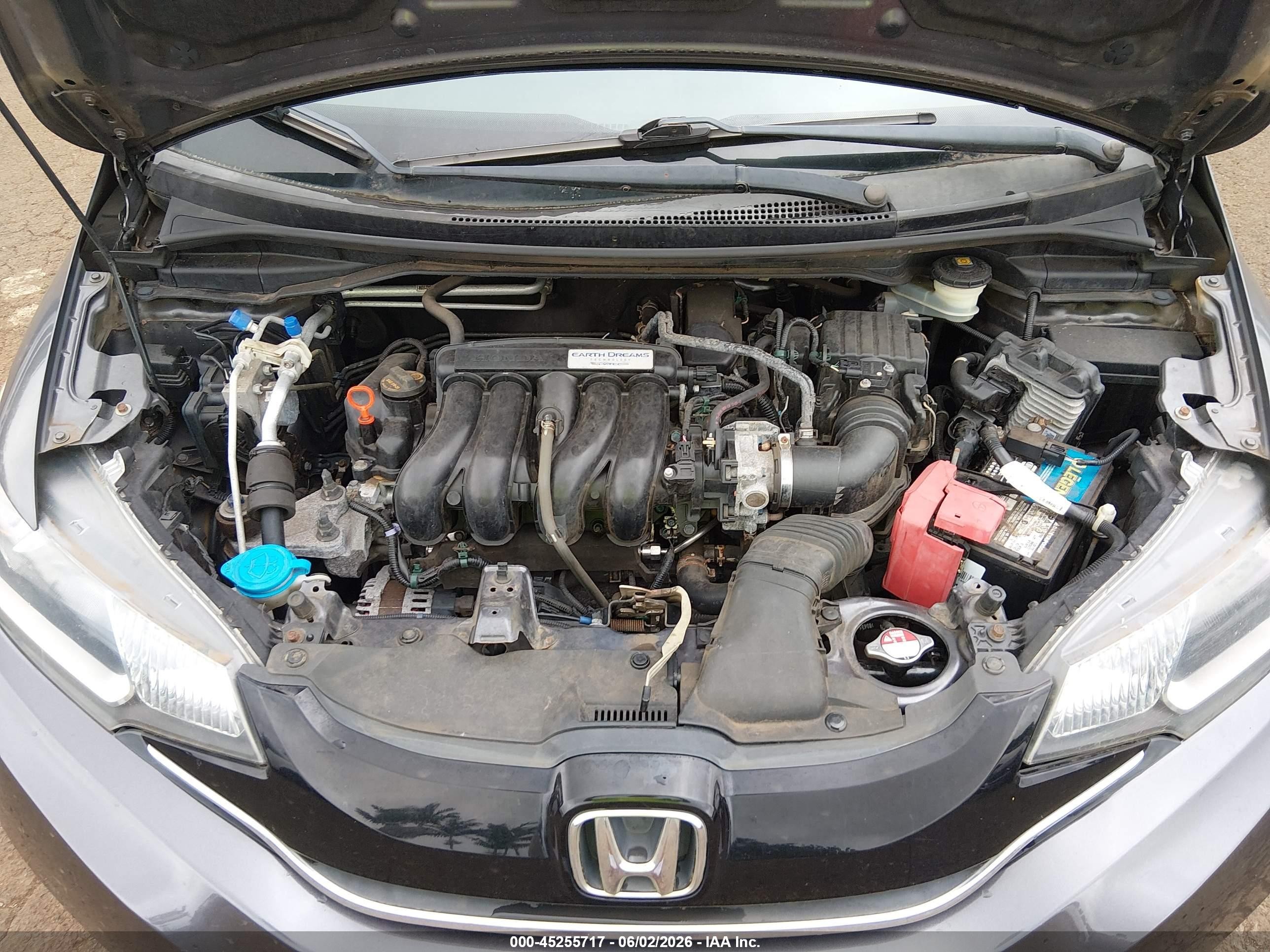 2015 Honda Fit Ex/ex-l Black vin: 3HGGK5H82FM706278