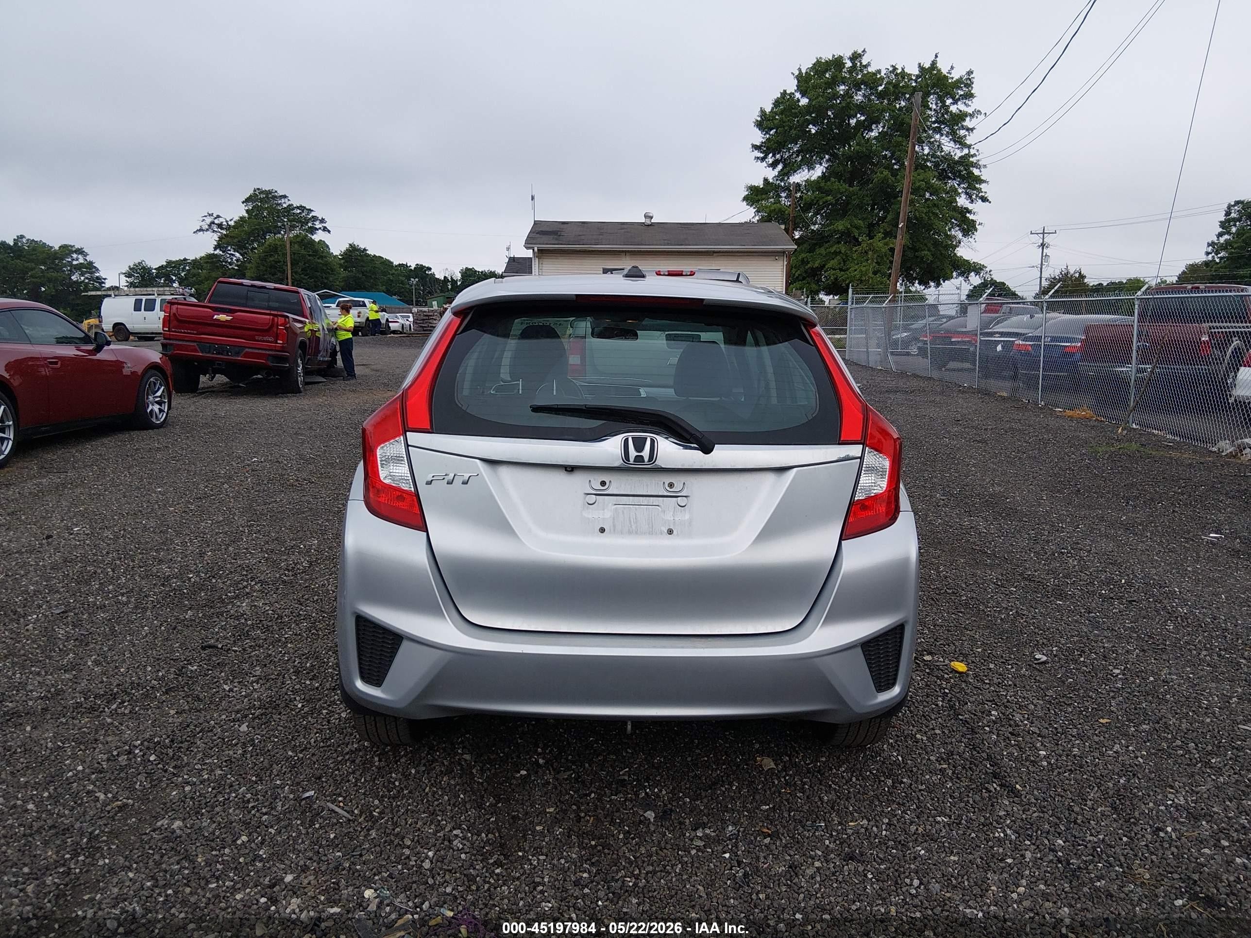 2015 Honda Fit Ex/ex-l Silver vin: 3HGGK5H82FM710301