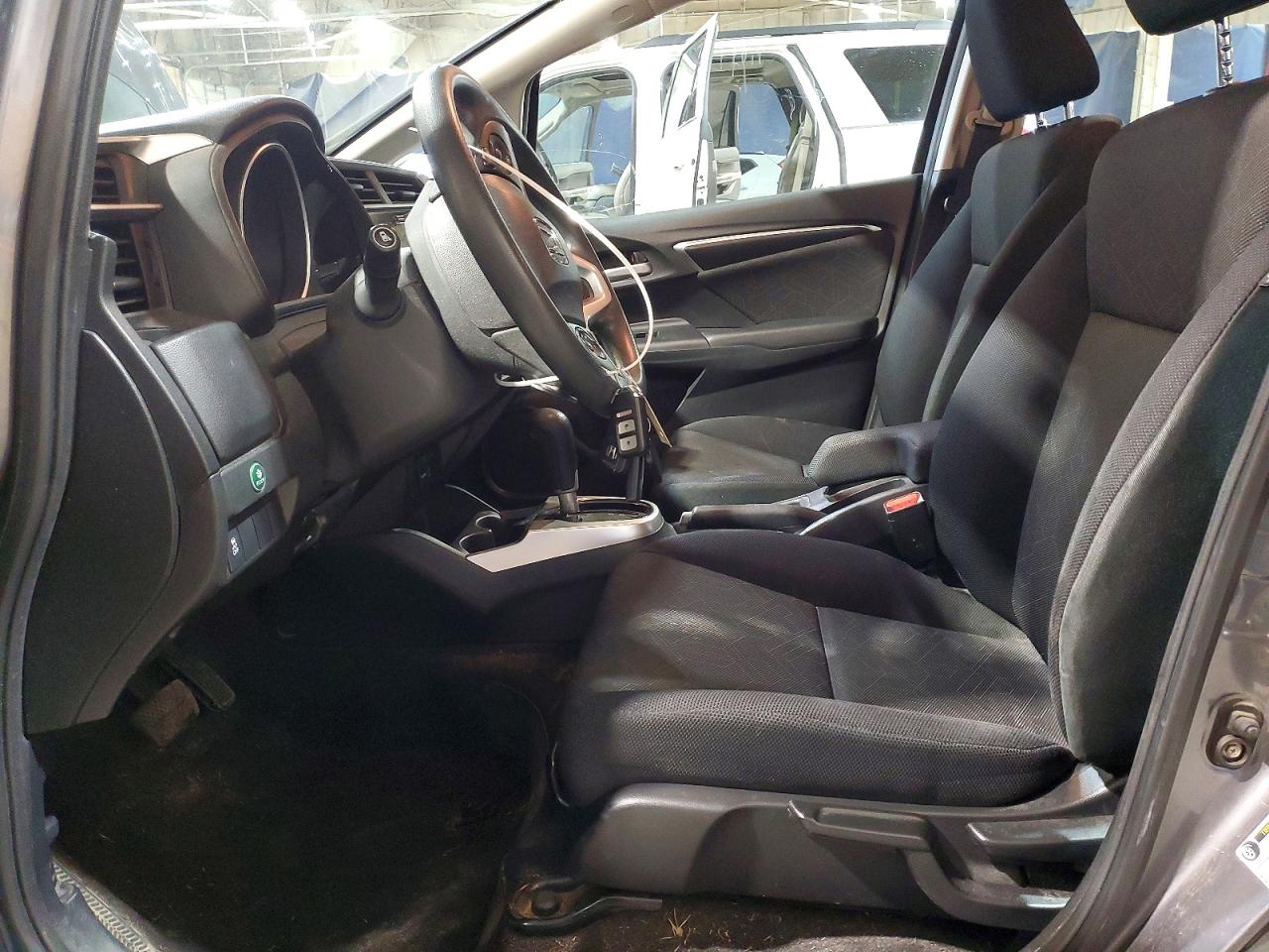 2015 Honda Fit Ex Gray vin: 3HGGK5H82FM715269