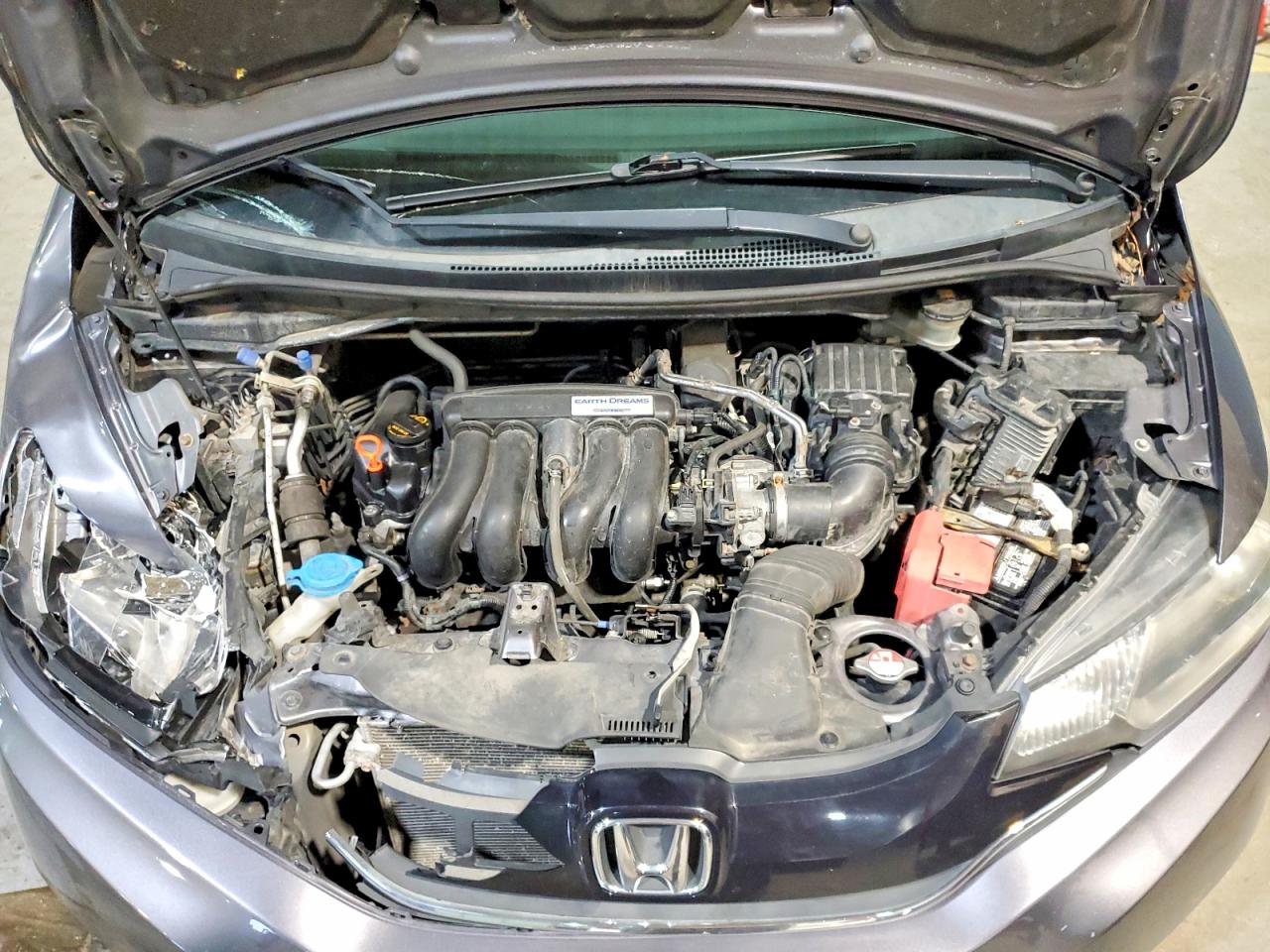 2015 Honda Fit Ex Gray vin: 3HGGK5H82FM715269