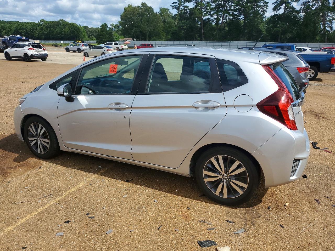 2015 Honda Fit Ex Silver vin: 3HGGK5H82FM723047