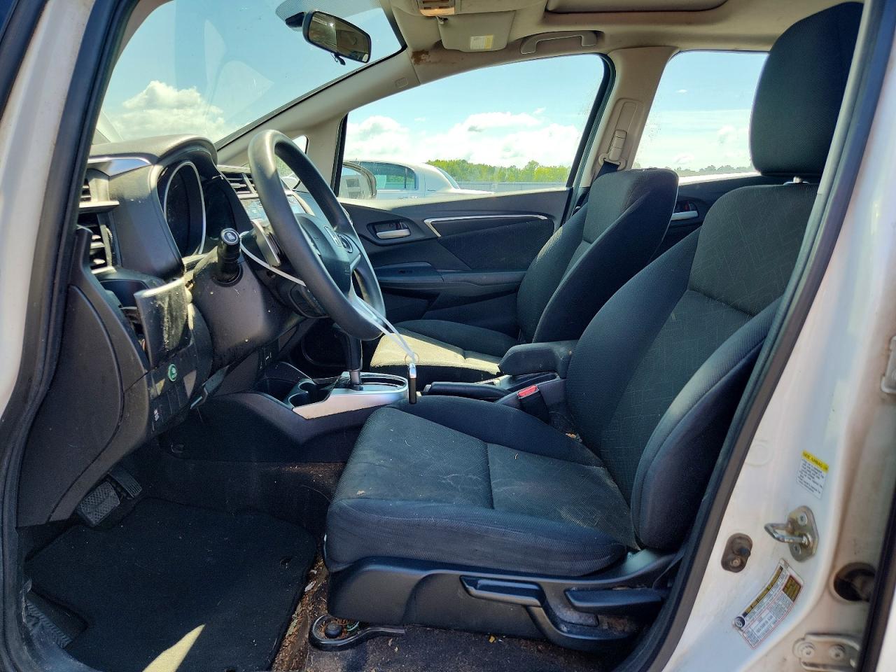 2015 Honda Fit Ex White vin: 3HGGK5H82FM736462