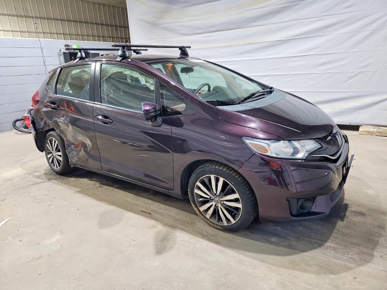 2015 Honda Fit Ex Фиолетовый vin: 3HGGK5H82FM746795