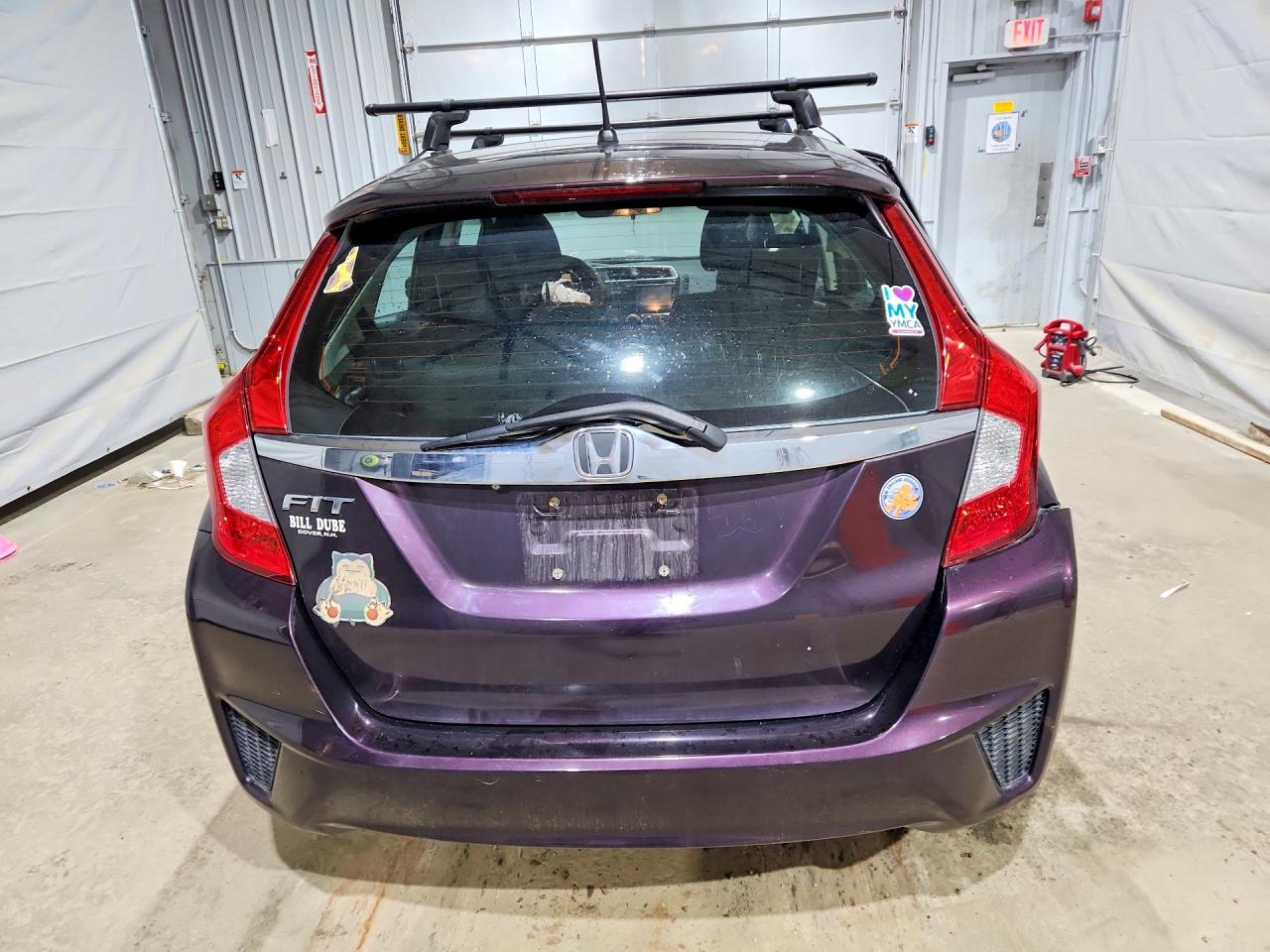 2015 Honda Fit Ex Фиолетовый vin: 3HGGK5H82FM746795