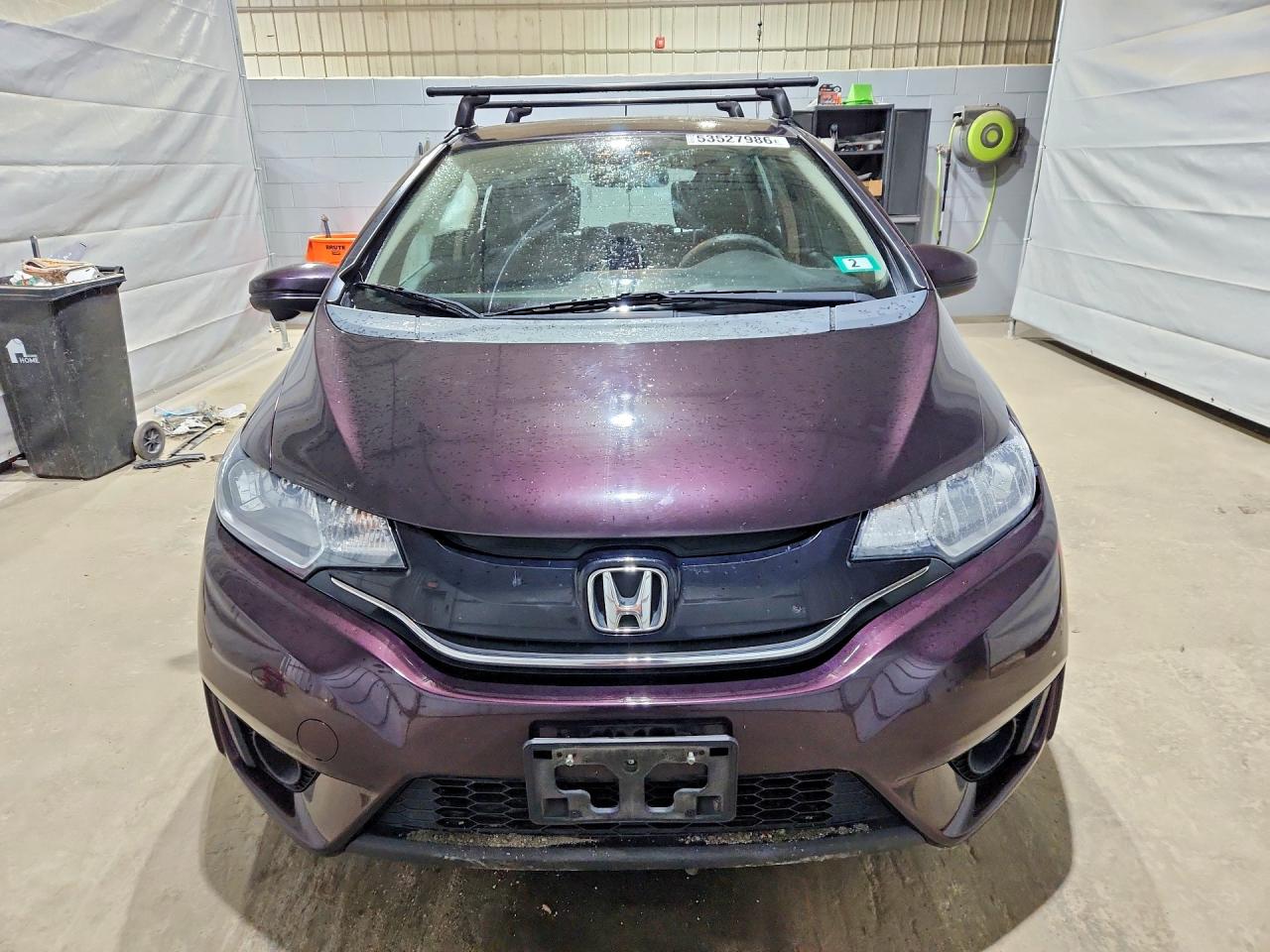 2015 Honda Fit Ex Фиолетовый vin: 3HGGK5H82FM746795