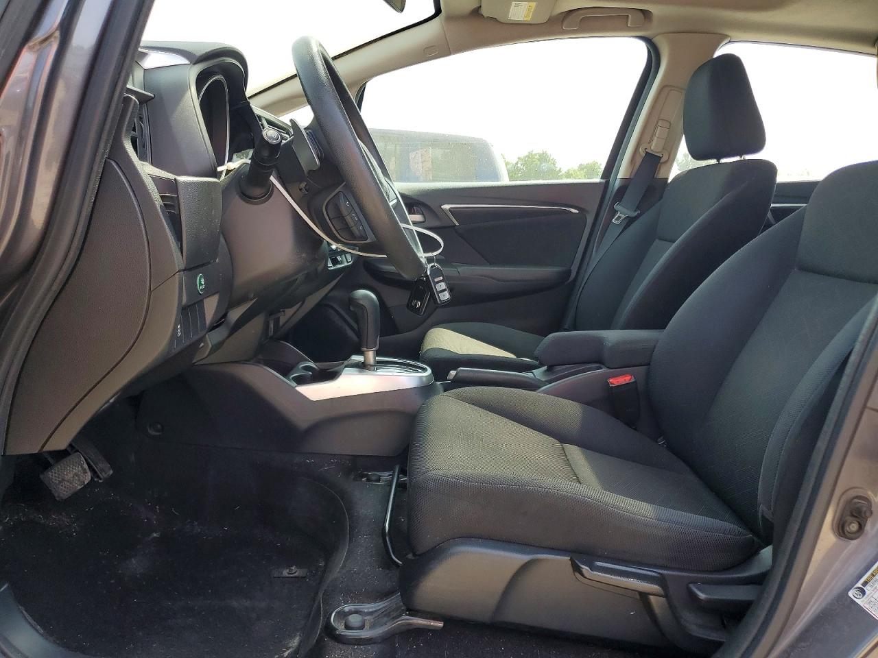 2015 Honda Fit Ex Gray vin: 3HGGK5H82FM747008
