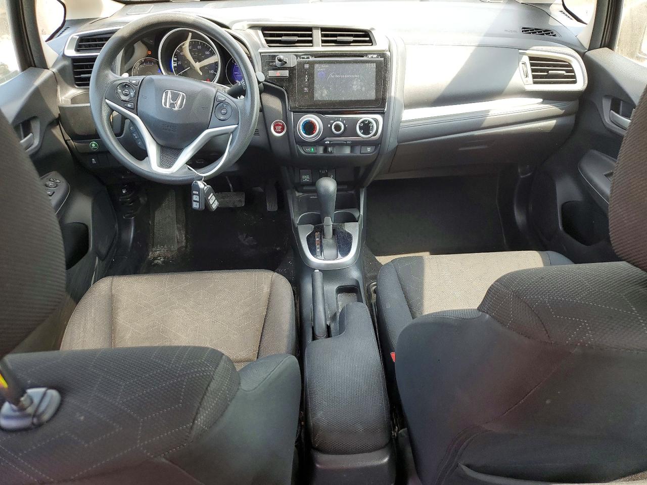 2015 Honda Fit Ex Gray vin: 3HGGK5H82FM747008