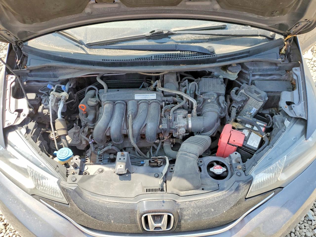 2015 Honda Fit Ex Gray vin: 3HGGK5H82FM747008