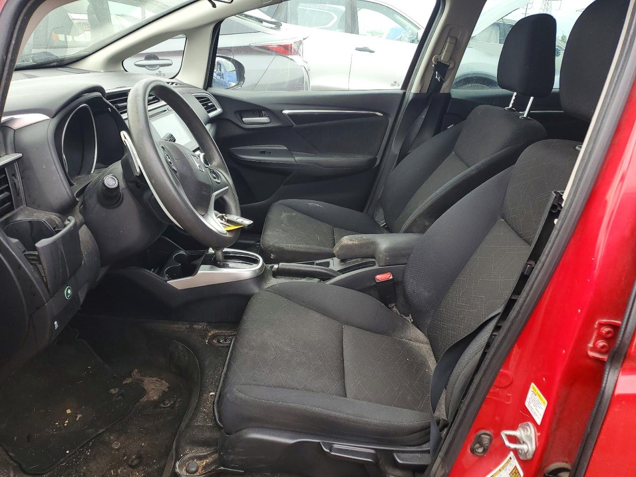 2015 Honda Fit Ex Red vin: 3HGGK5H82FM761264