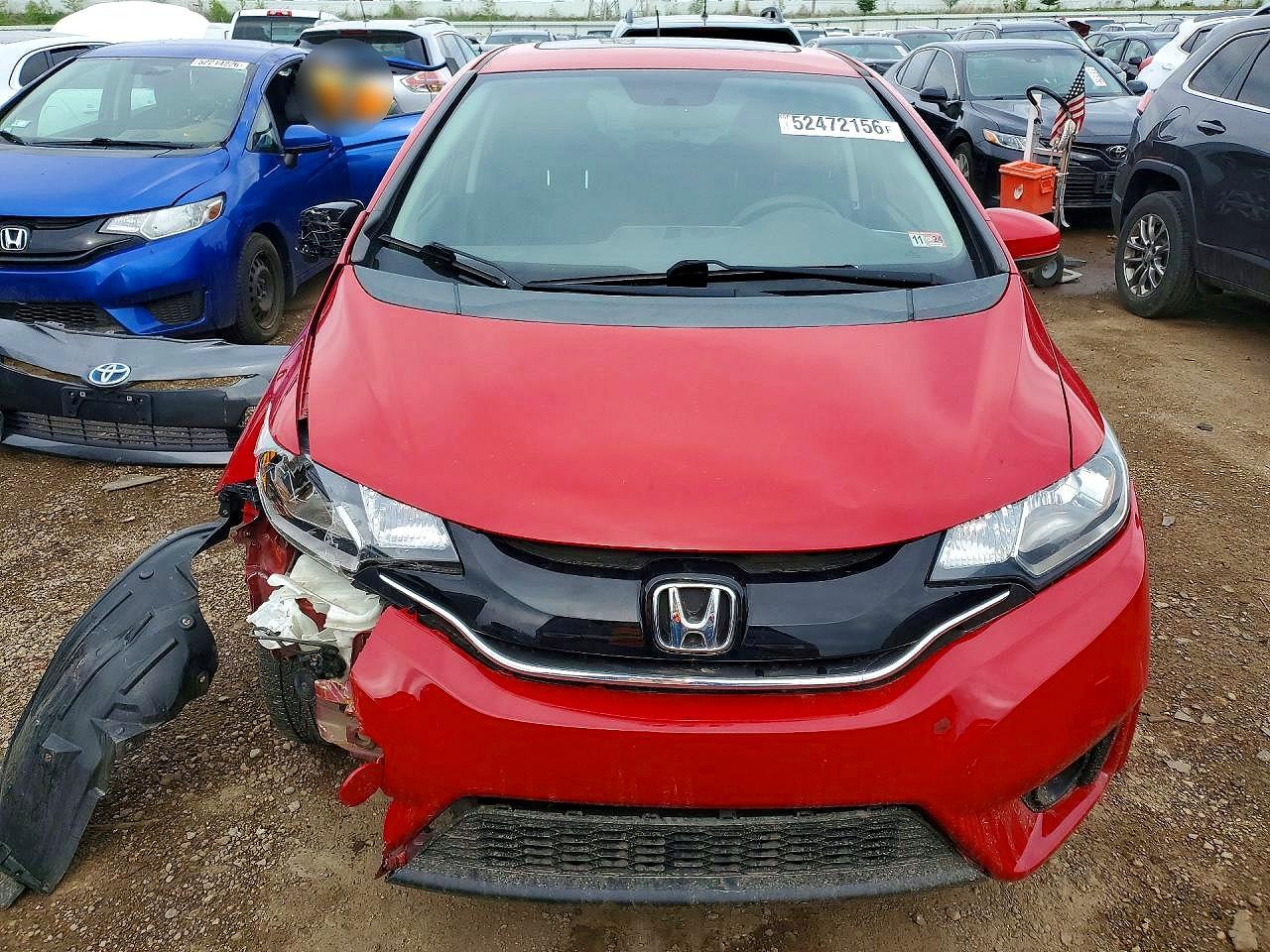 2015 Honda Fit Ex Red vin: 3HGGK5H82FM761264