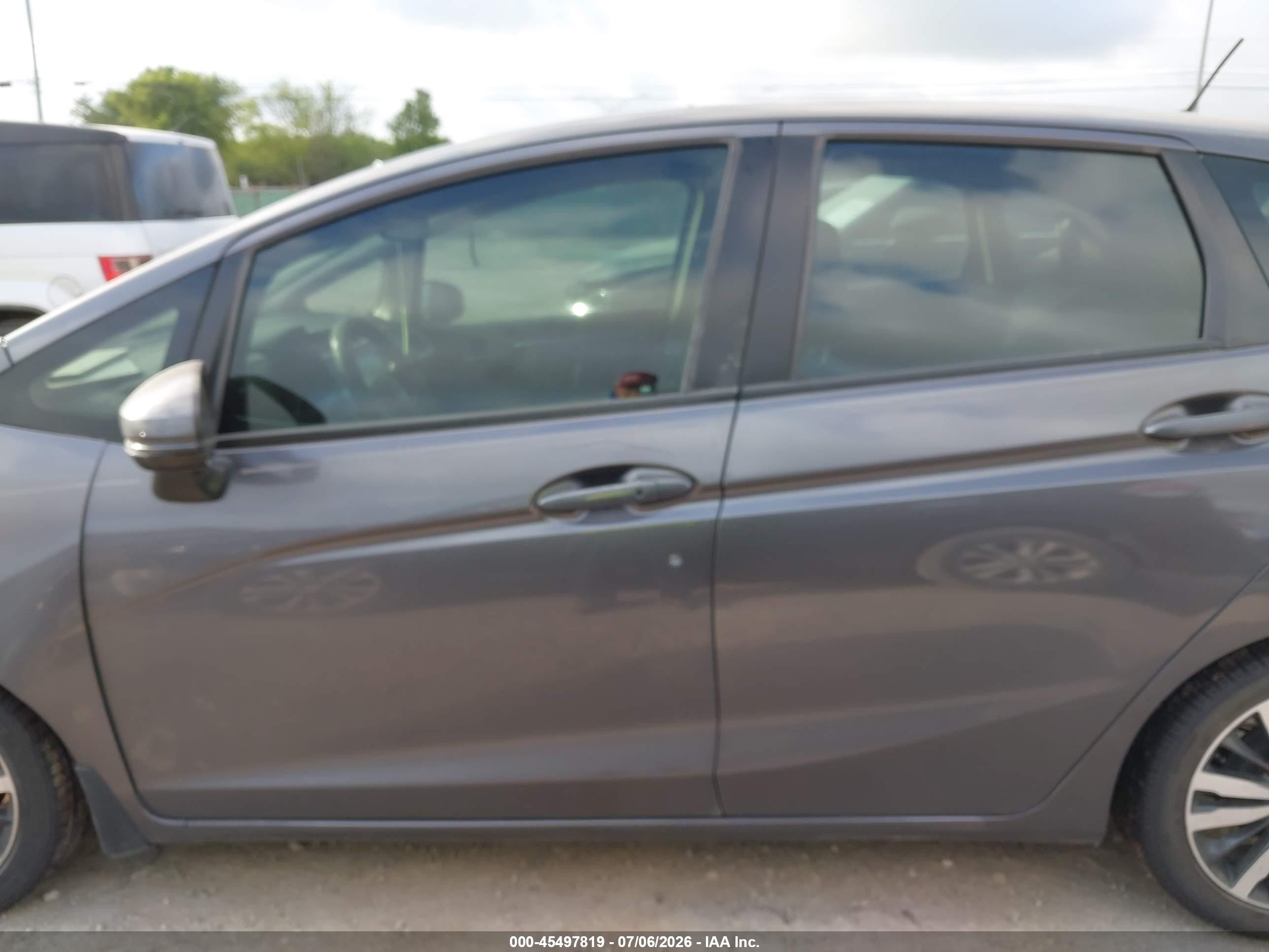 2015 Honda Fit Ex/ex-l Gray vin: 3HGGK5H82FM762754