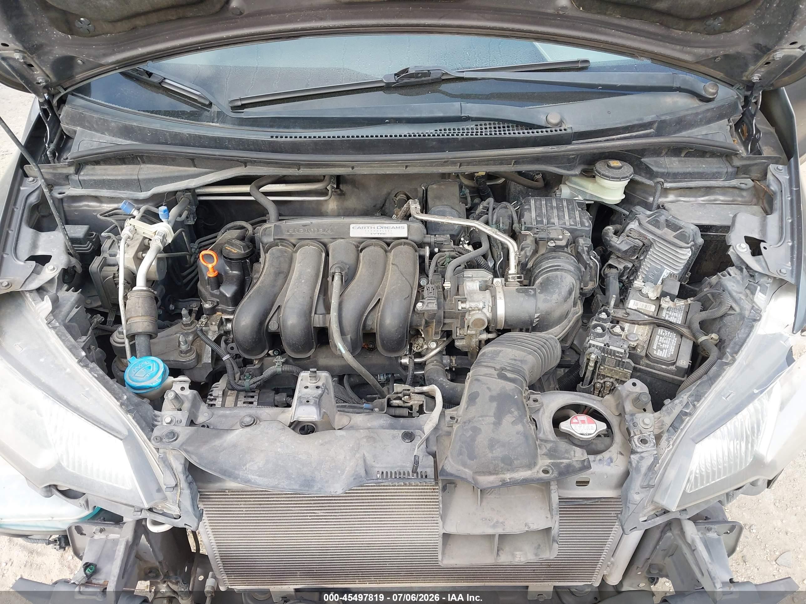 2015 Honda Fit Ex/ex-l Gray vin: 3HGGK5H82FM762754