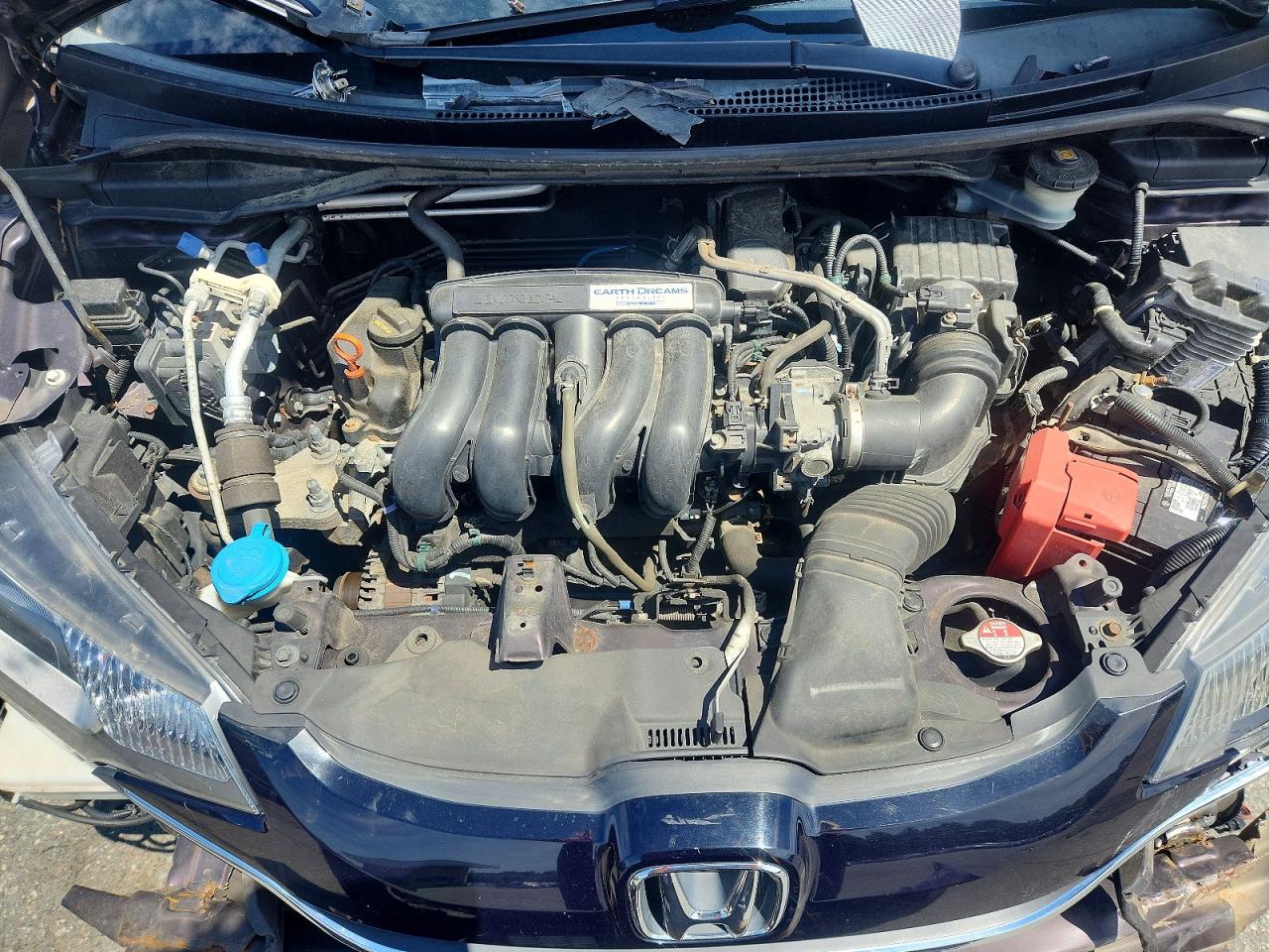2015 Honda Fit Ex Purple vin: 3HGGK5H82FM766786