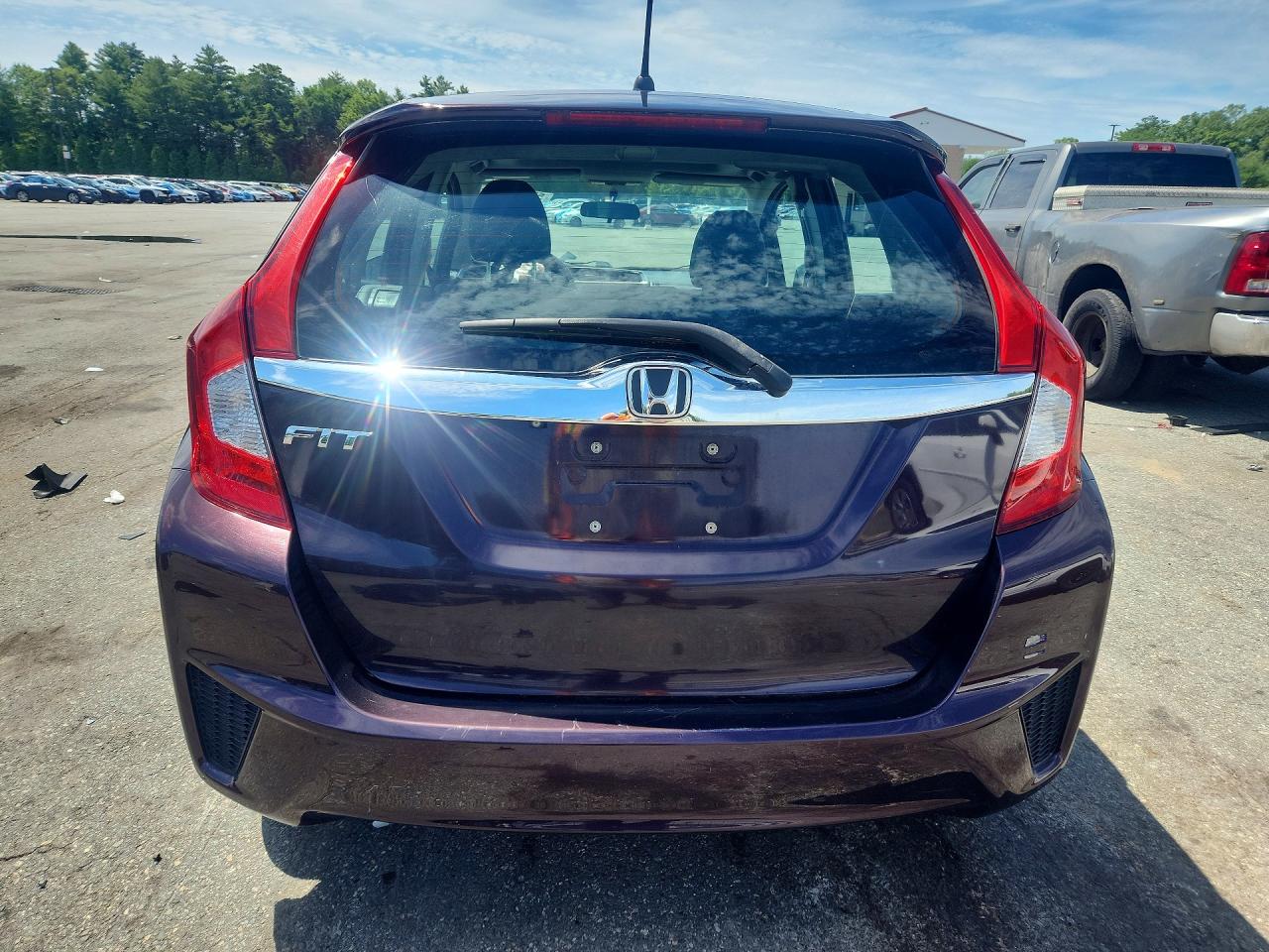 2015 Honda Fit Ex Purple vin: 3HGGK5H82FM766786