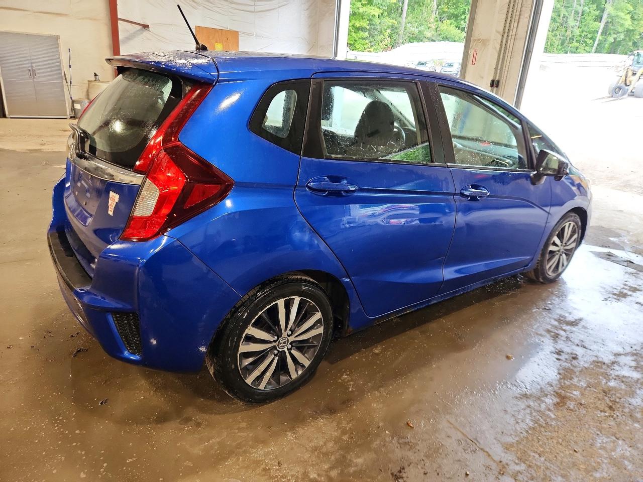 2015 Honda Fit Ex Blue vin: 3HGGK5H82FM771020