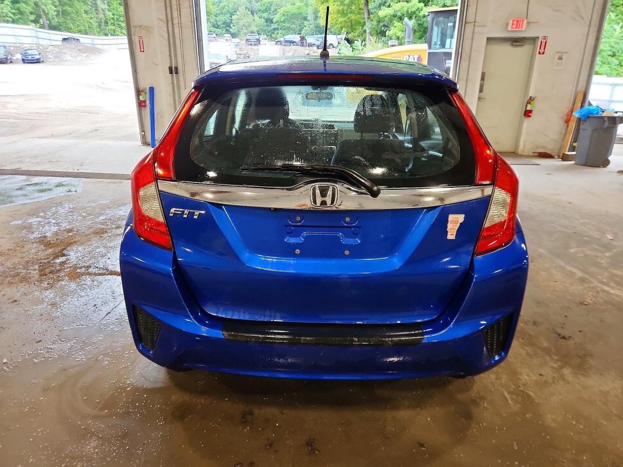 2015 Honda Fit Ex Blue vin: 3HGGK5H82FM771020