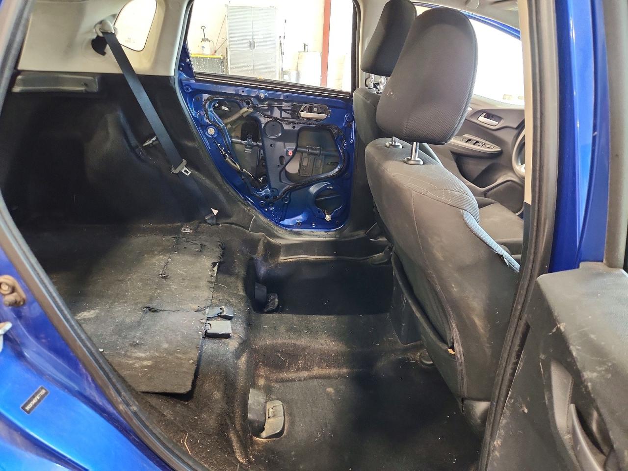 2015 Honda Fit Ex Blue vin: 3HGGK5H82FM771020
