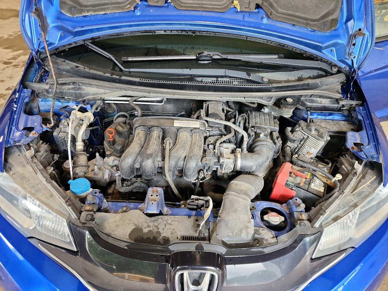 2015 Honda Fit Ex Blue vin: 3HGGK5H82FM771020