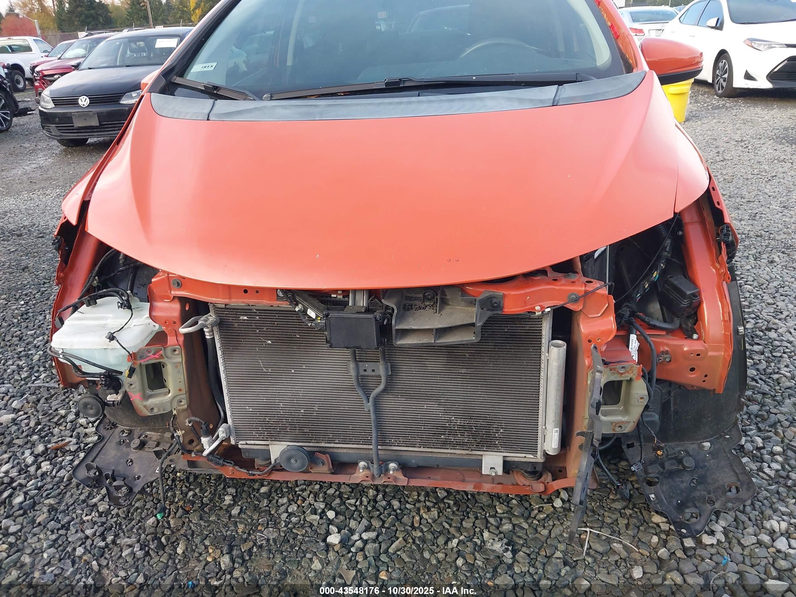 2020 Honda Fit Ex Orange vin: 3HGGK5H82LM713565