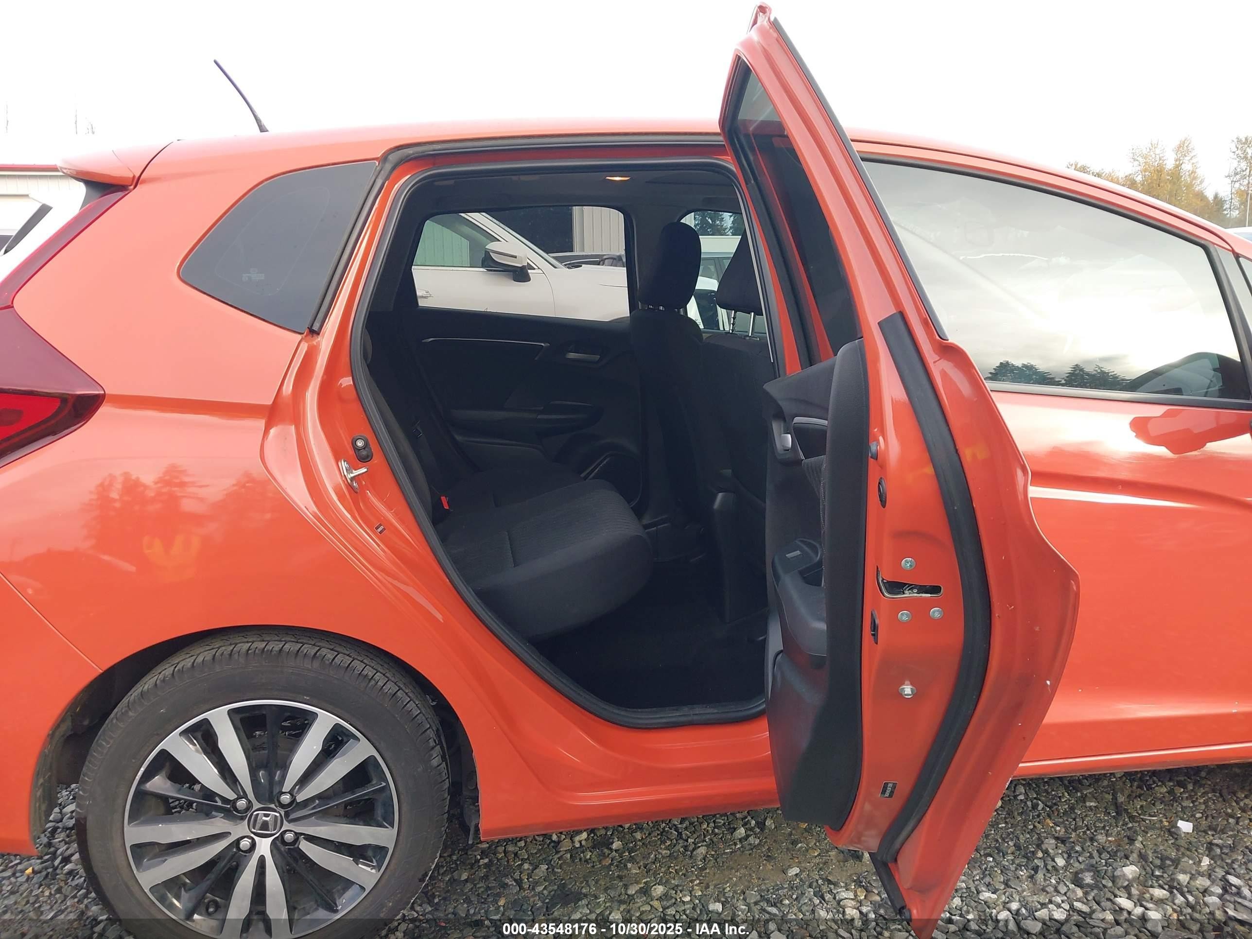 2020 Honda Fit Ex Orange vin: 3HGGK5H82LM713565
