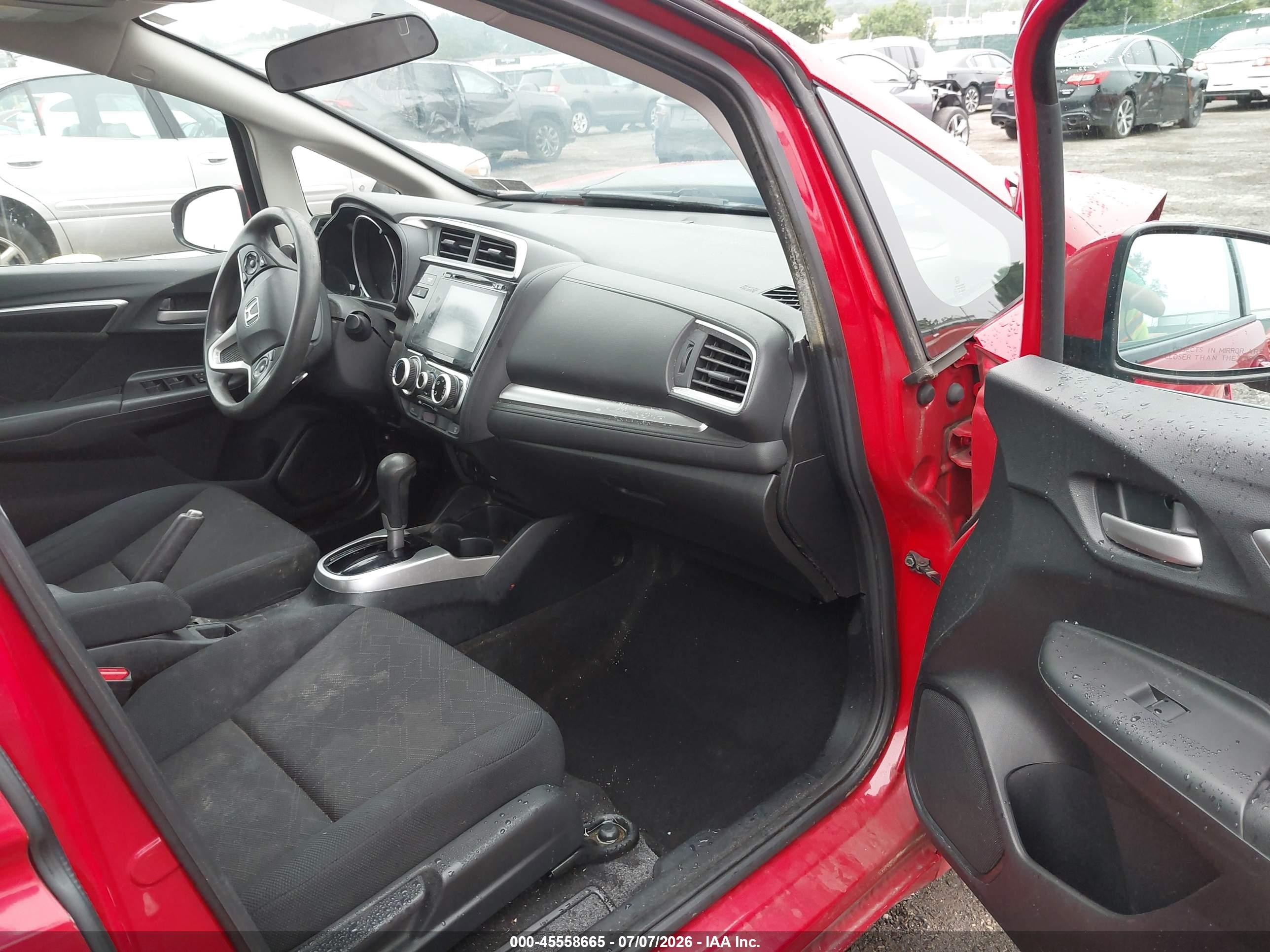 2015 Honda Fit Ex/ex-l Красный vin: 3HGGK5H83FM702739