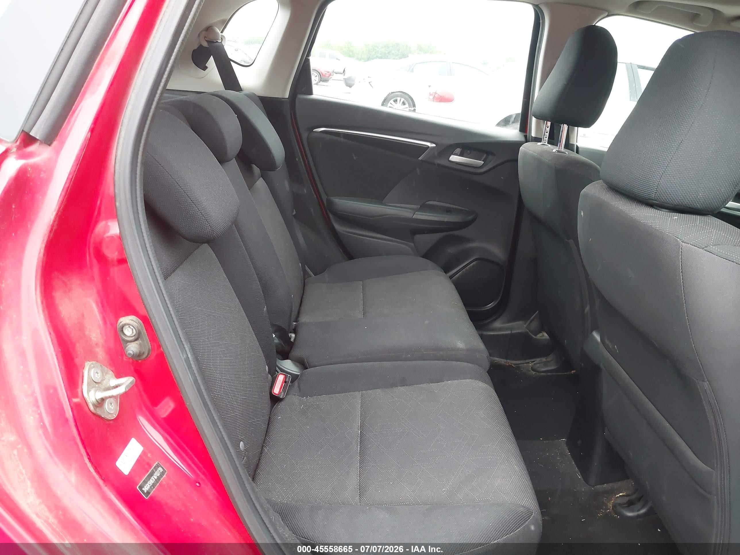 2015 Honda Fit Ex/ex-l Красный vin: 3HGGK5H83FM702739