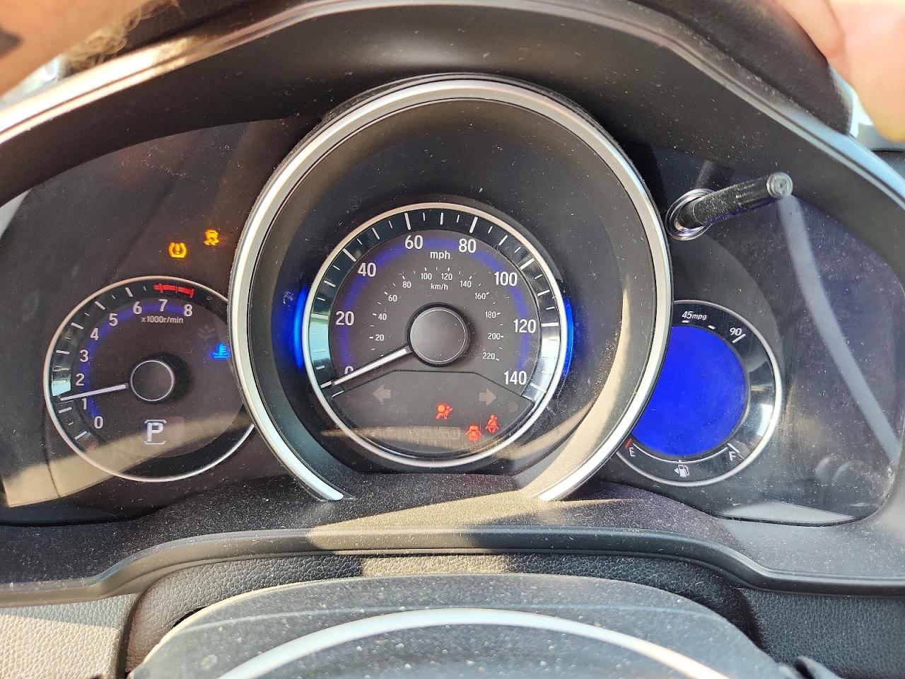 2015 Honda Fit Ex Blue vin: 3HGGK5H83FM710114