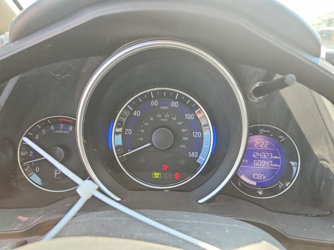 2015 Honda Fit Ex Черный vin: 3HGGK5H83FM722053
