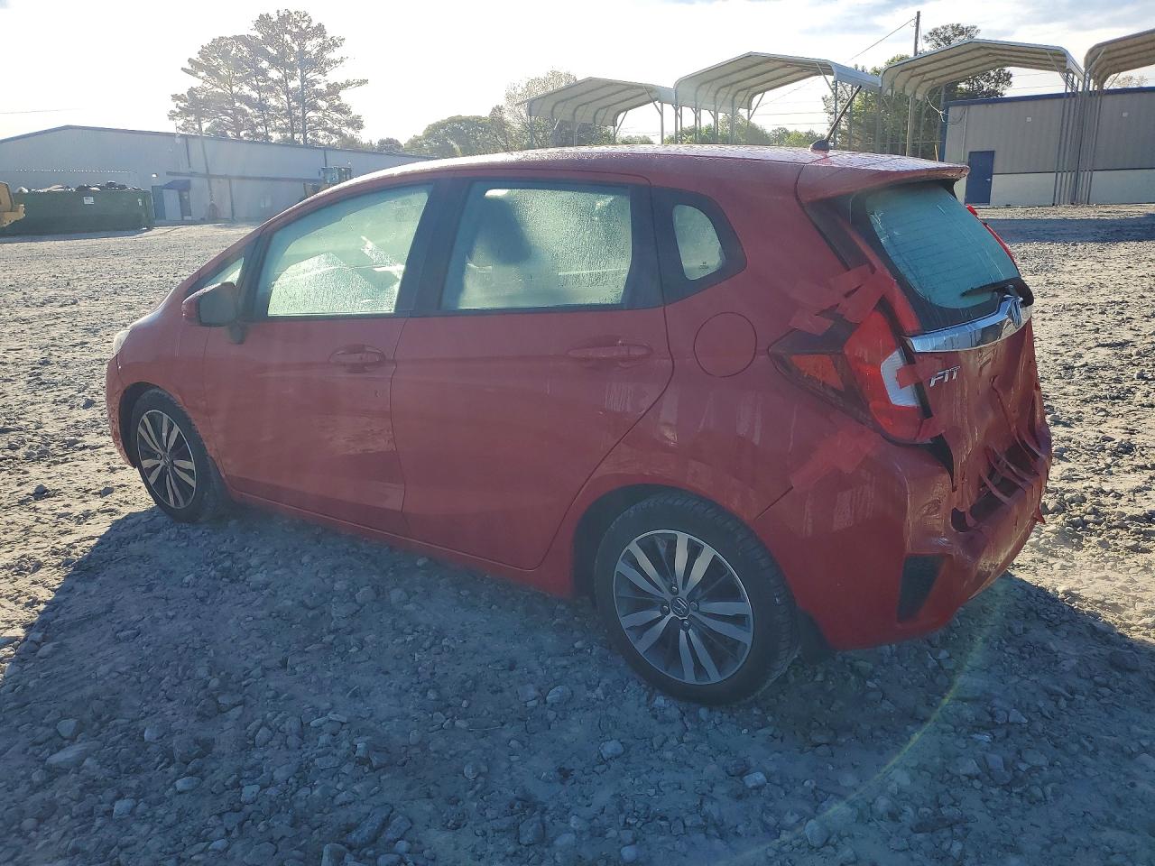 2015 Honda Fit Ex Красный vin: 3HGGK5H83FM729925
