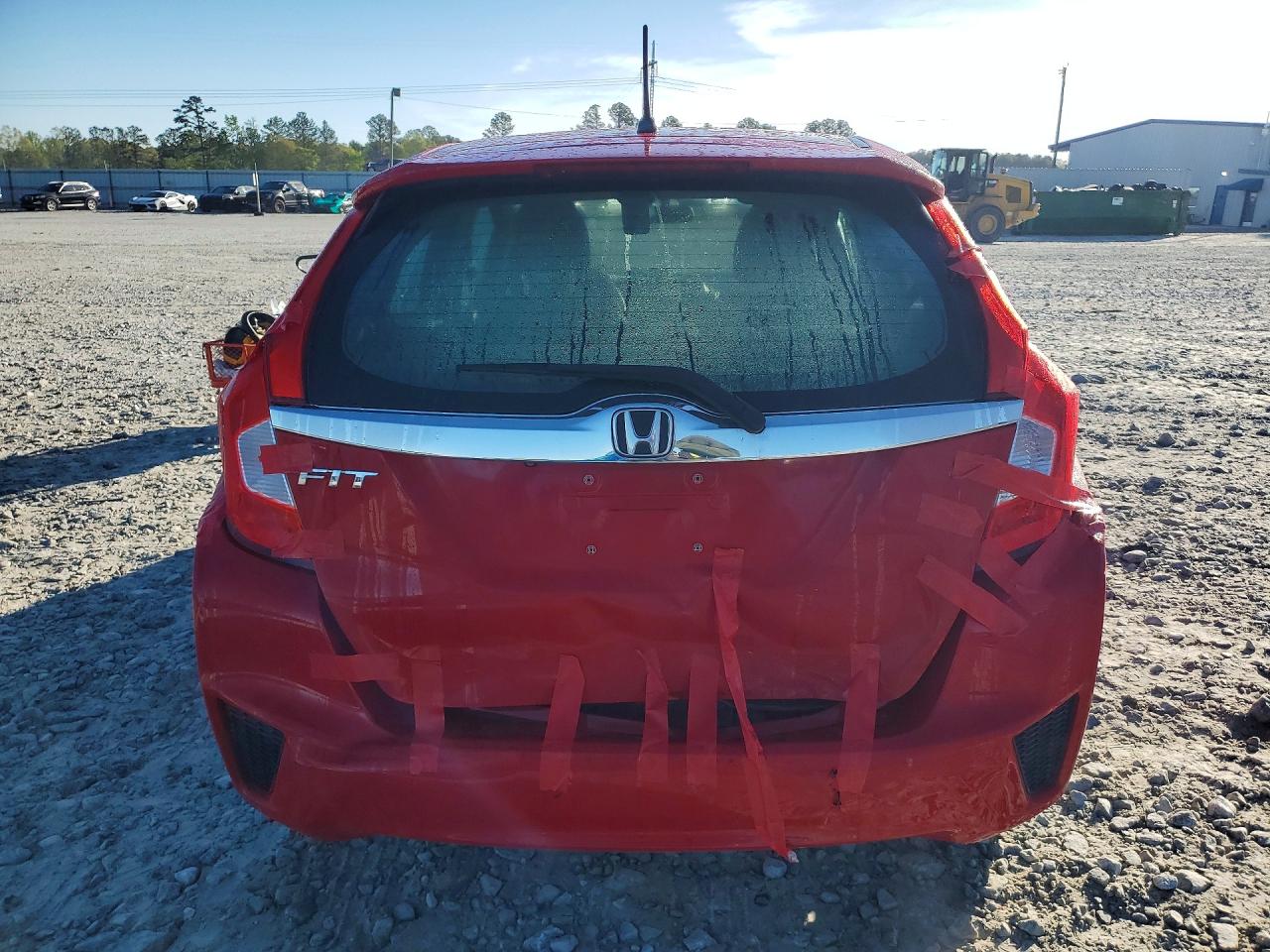 2015 Honda Fit Ex Красный vin: 3HGGK5H83FM729925
