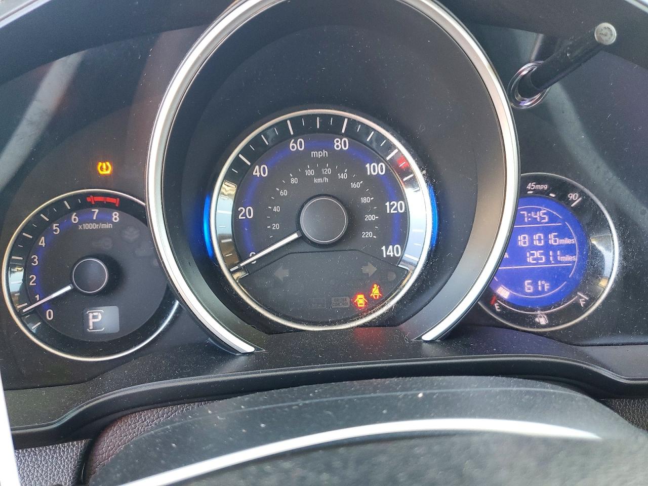 2015 Honda Fit Ex Красный vin: 3HGGK5H83FM729925