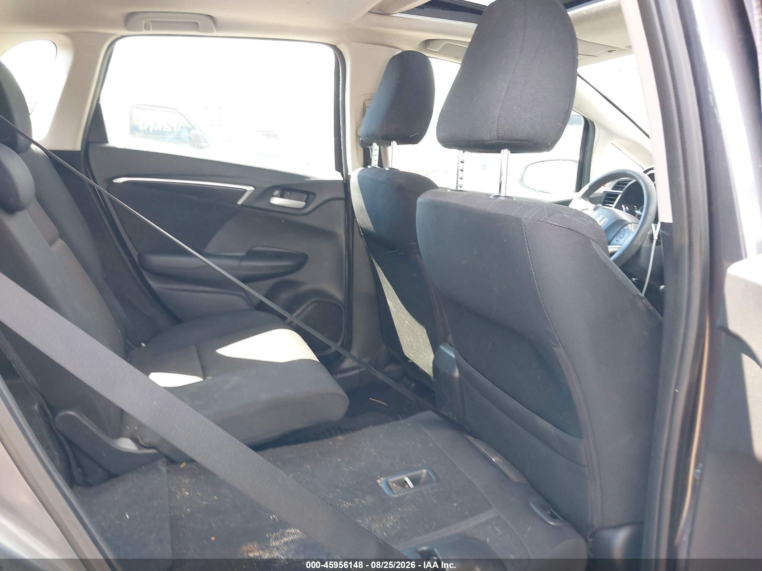 2015 Honda Fit Ex/ex-l Gray vin: 3HGGK5H83FM730038