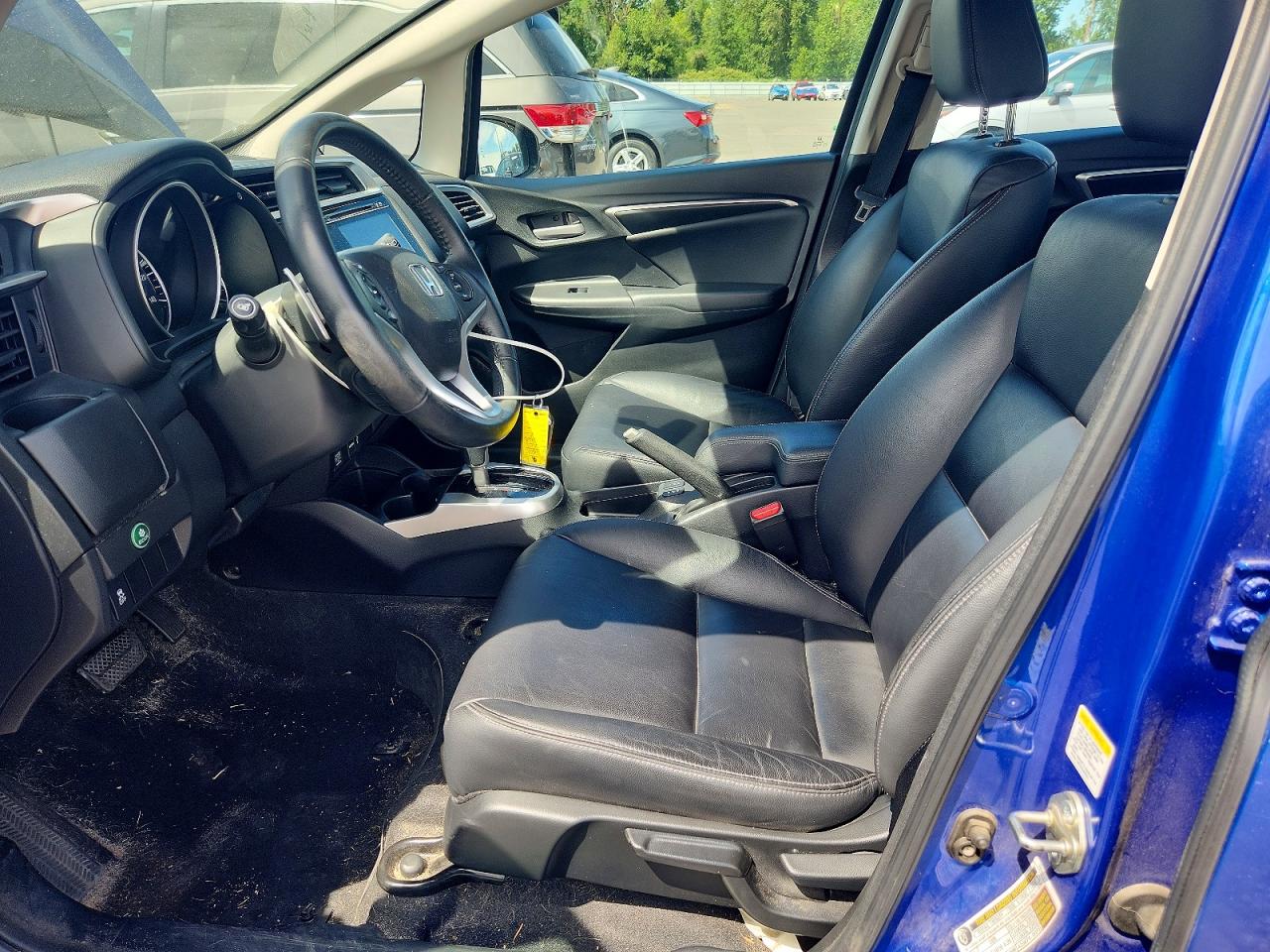 2015 Honda Fit Ex Blue vin: 3HGGK5H83FM736891