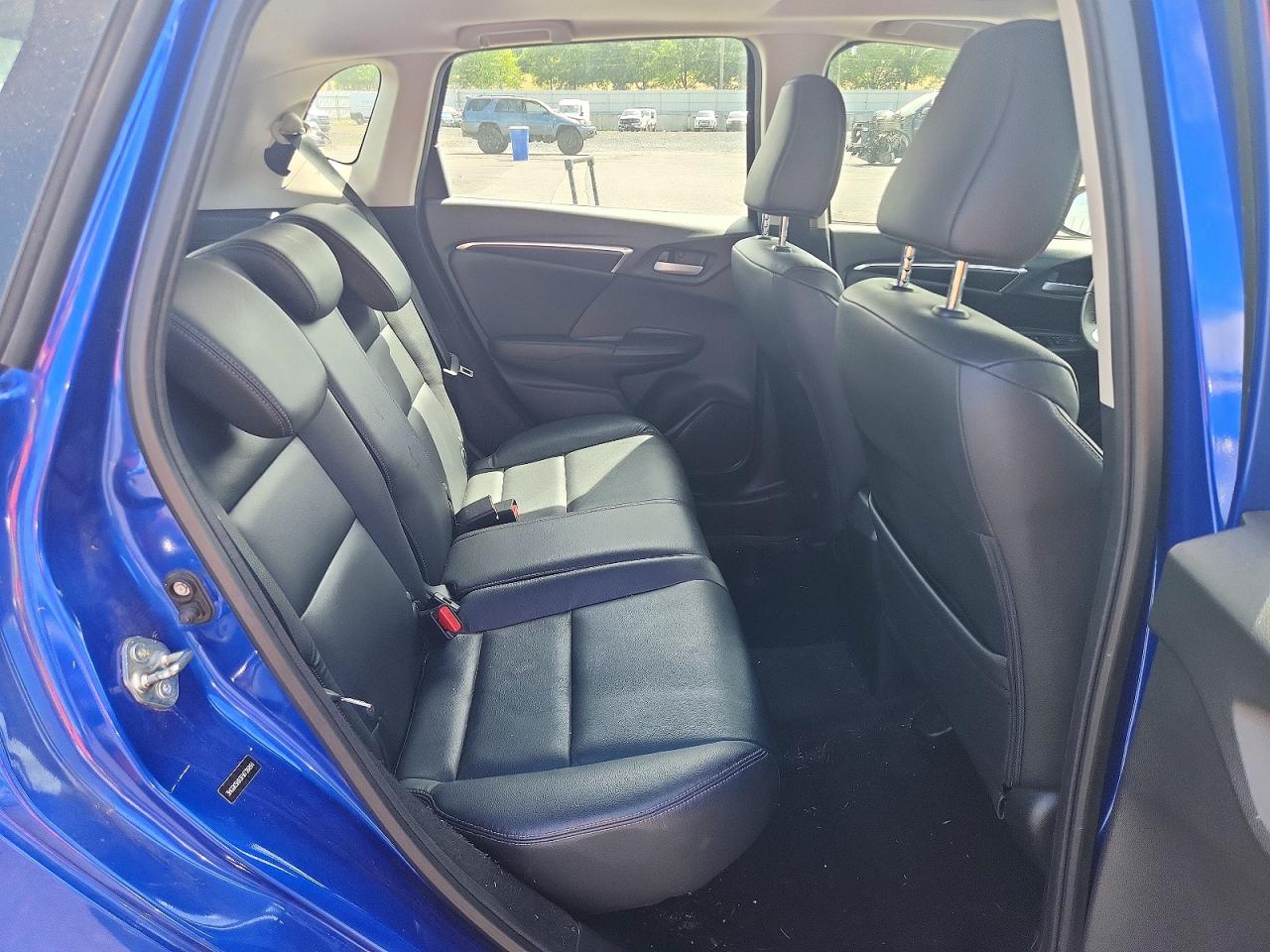 2015 Honda Fit Ex Blue vin: 3HGGK5H83FM736891