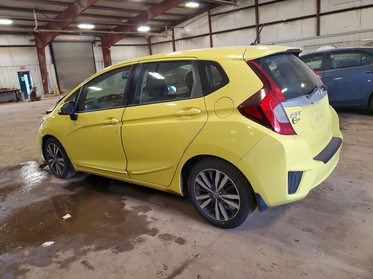2015 Honda Fit Ex Желтый vin: 3HGGK5H83FM737569