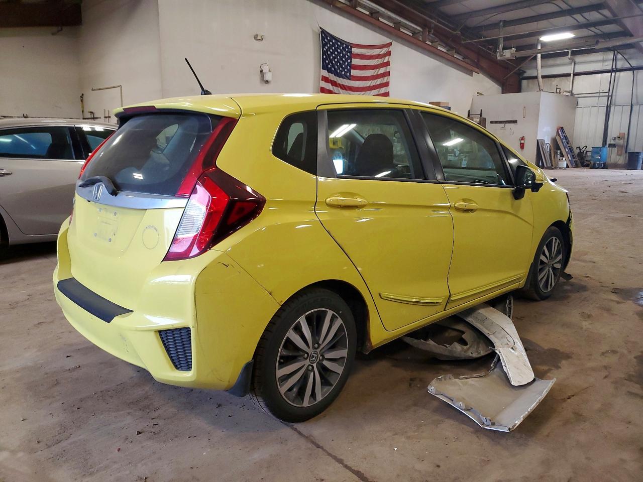 2015 Honda Fit Ex Желтый vin: 3HGGK5H83FM737569