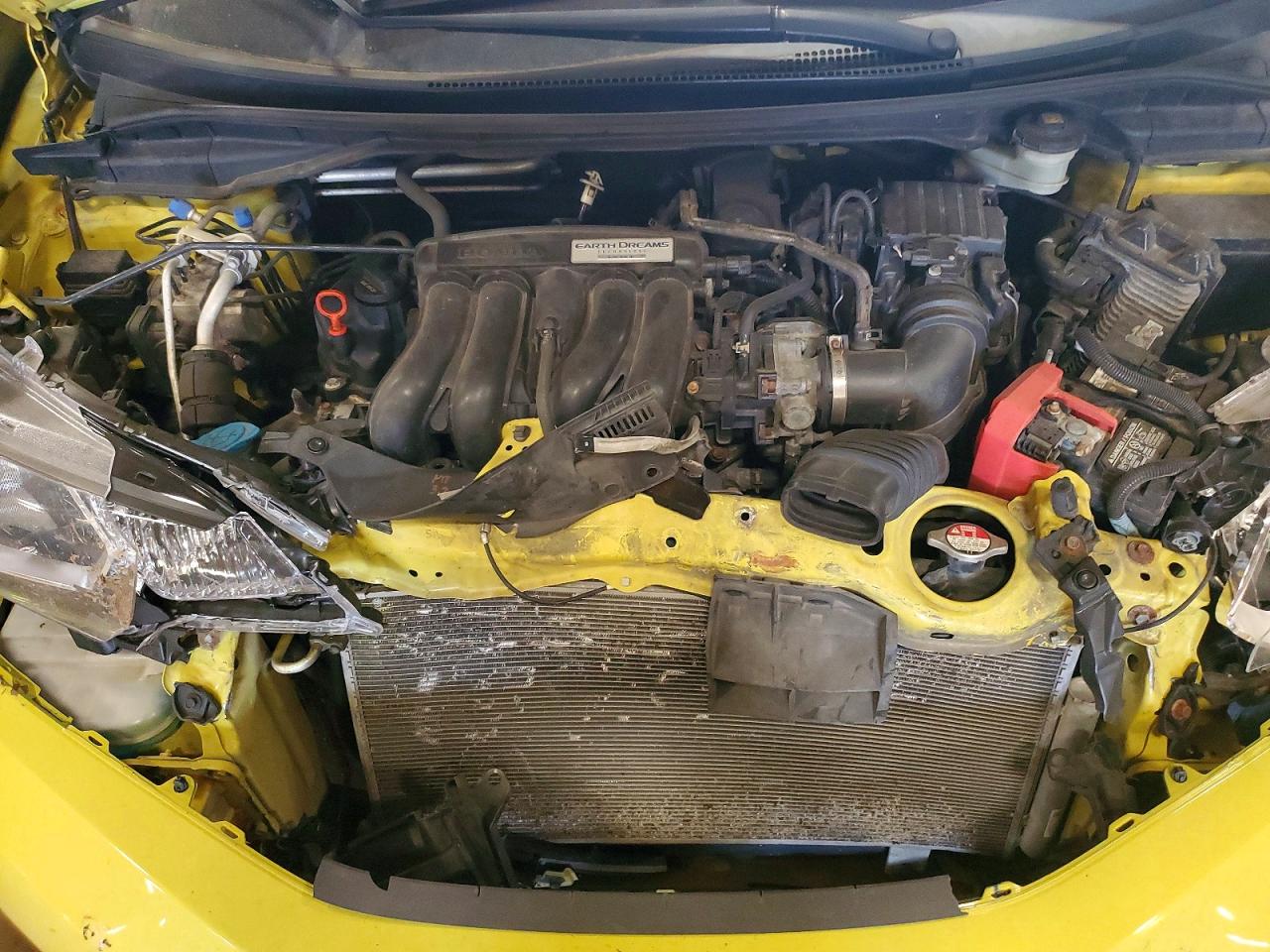 2015 Honda Fit Ex Желтый vin: 3HGGK5H83FM737569