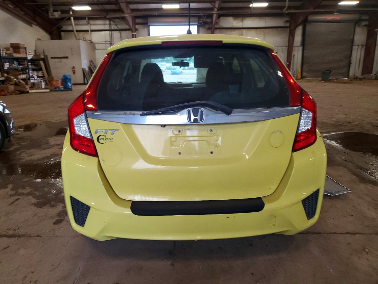 2015 Honda Fit Ex Желтый vin: 3HGGK5H83FM737569