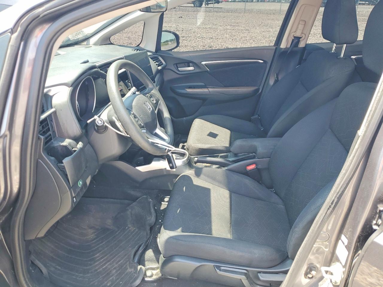 2015 Honda Fit Ex Gray vin: 3HGGK5H83FM740276