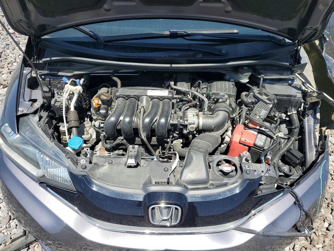 2015 Honda Fit Ex Gray vin: 3HGGK5H83FM740276